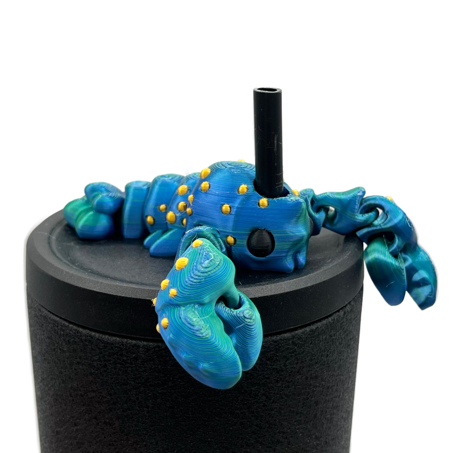 Sip Sidekicks – 3D Printed Straw Toppers for Tumbler Cups | Pocket-Sized Straw Buddy Accessories