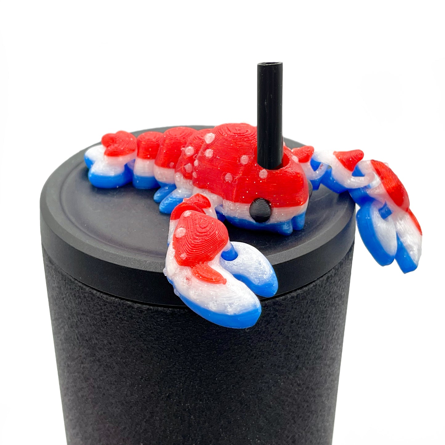 Sip Sidekicks – 3D Printed Straw Toppers for Tumbler Cups | Pocket-Sized Straw Buddy Accessories