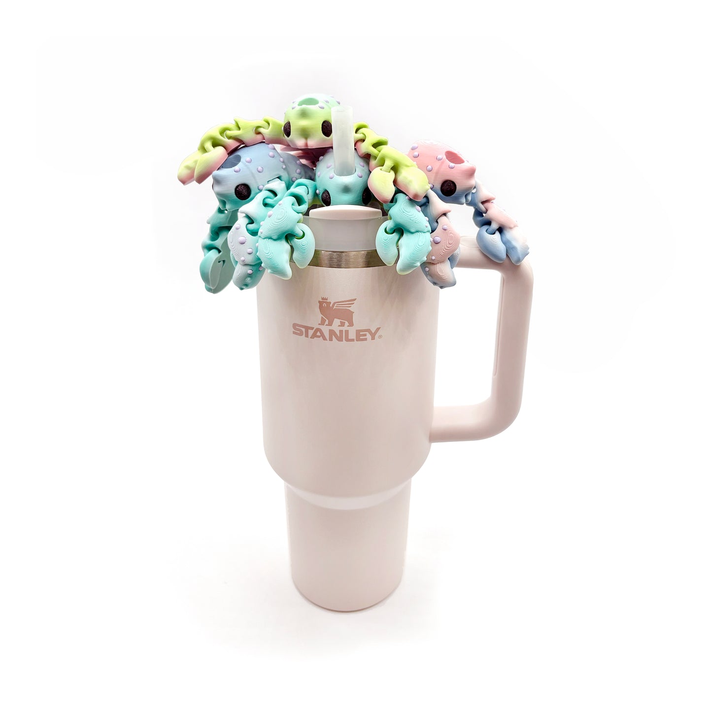 Sip Sidekicks – 3D Printed Straw Toppers for Tumbler Cups | Pocket-Sized Straw Buddy Accessories