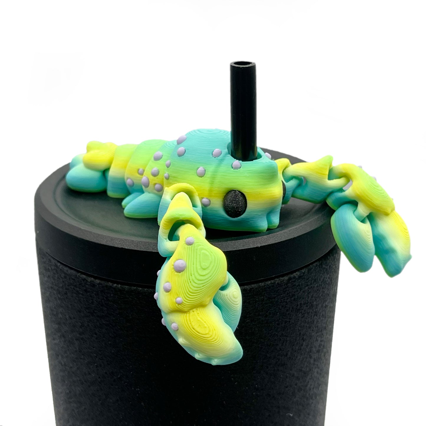 Sip Sidekicks – 3D Printed Straw Toppers for Tumbler Cups | Pocket-Sized Straw Buddy Accessories