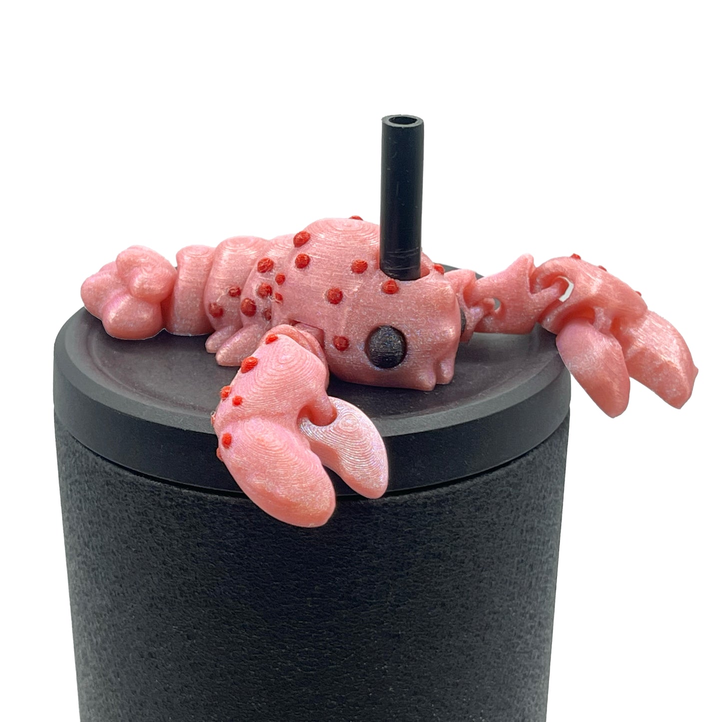 Sip Sidekicks – 3D Printed Straw Toppers for Tumbler Cups | Pocket-Sized Straw Buddy Accessories