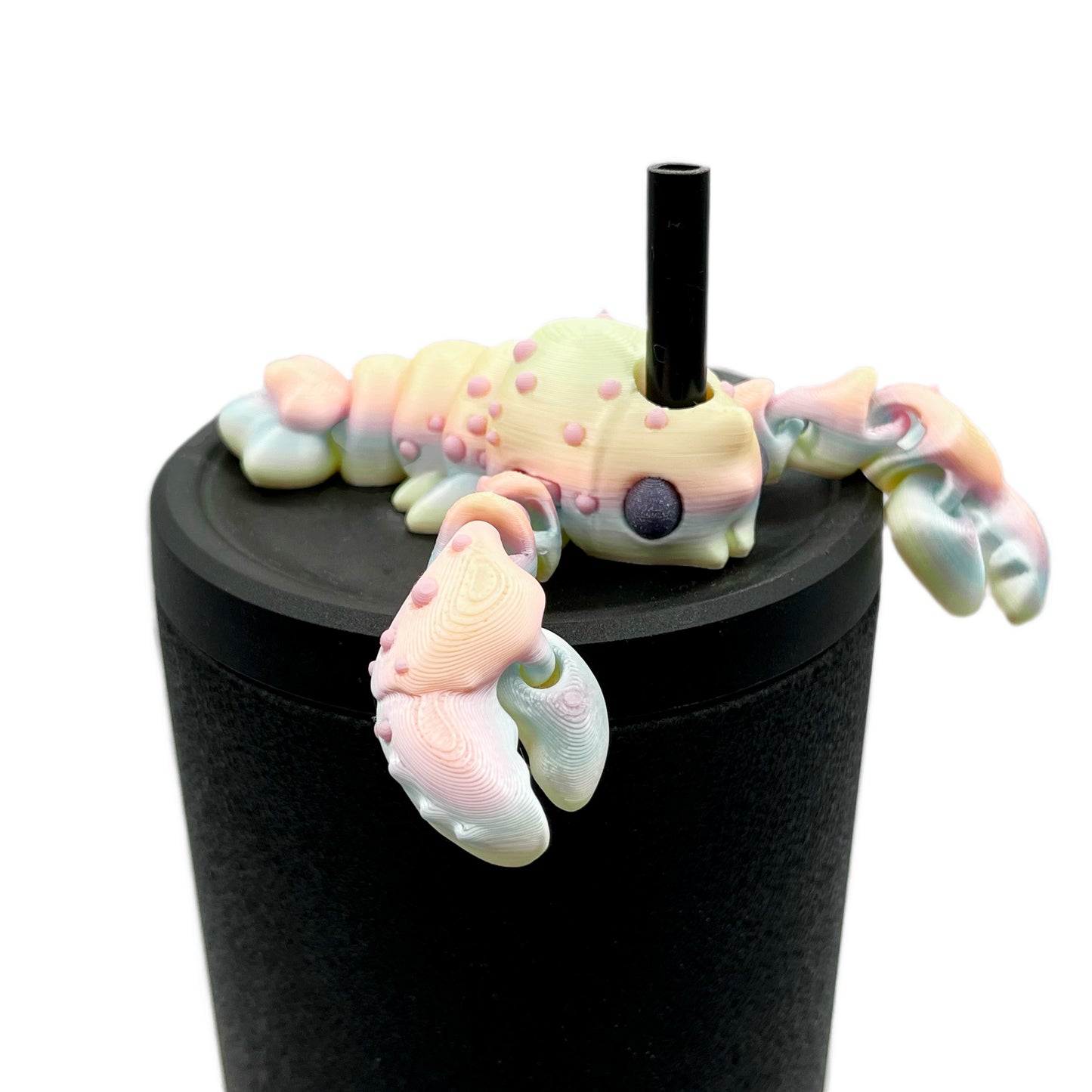 Sip Sidekicks – 3D Printed Straw Toppers for Tumbler Cups | Pocket-Sized Straw Buddy Accessories