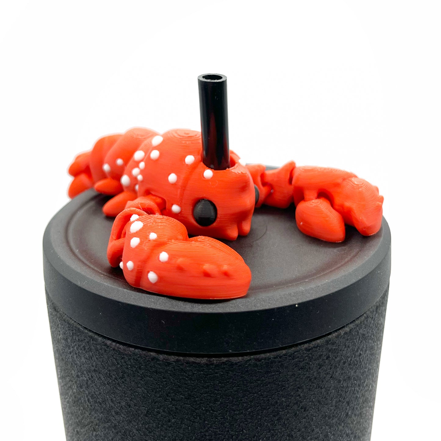 Sip Sidekicks – 3D Printed Straw Toppers for Tumbler Cups | Pocket-Sized Straw Buddy Accessories