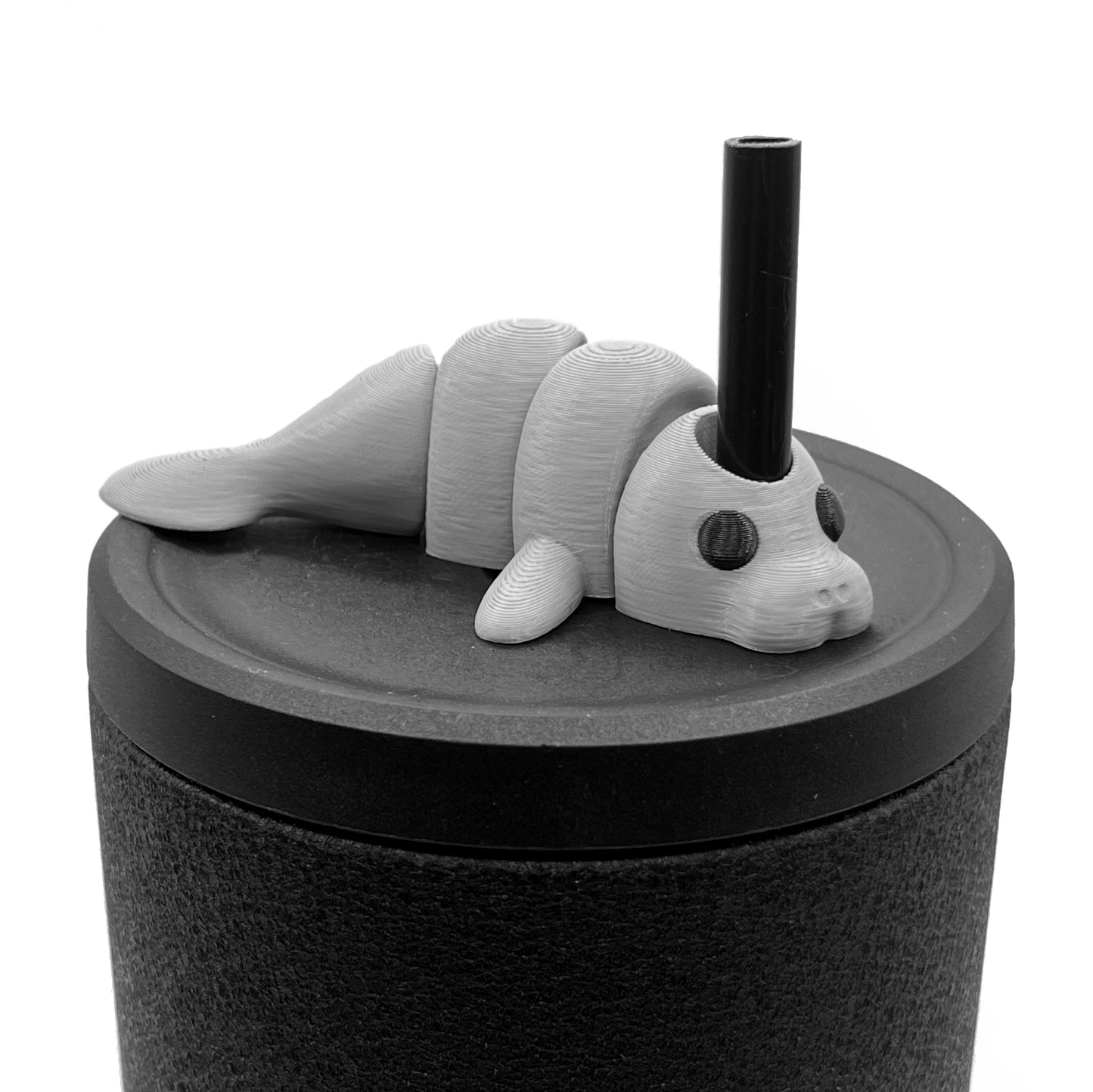 Sip Sidekicks – 3D Printed Straw Toppers for Tumbler Cups | Pocket-Sized Straw Buddy Accessories