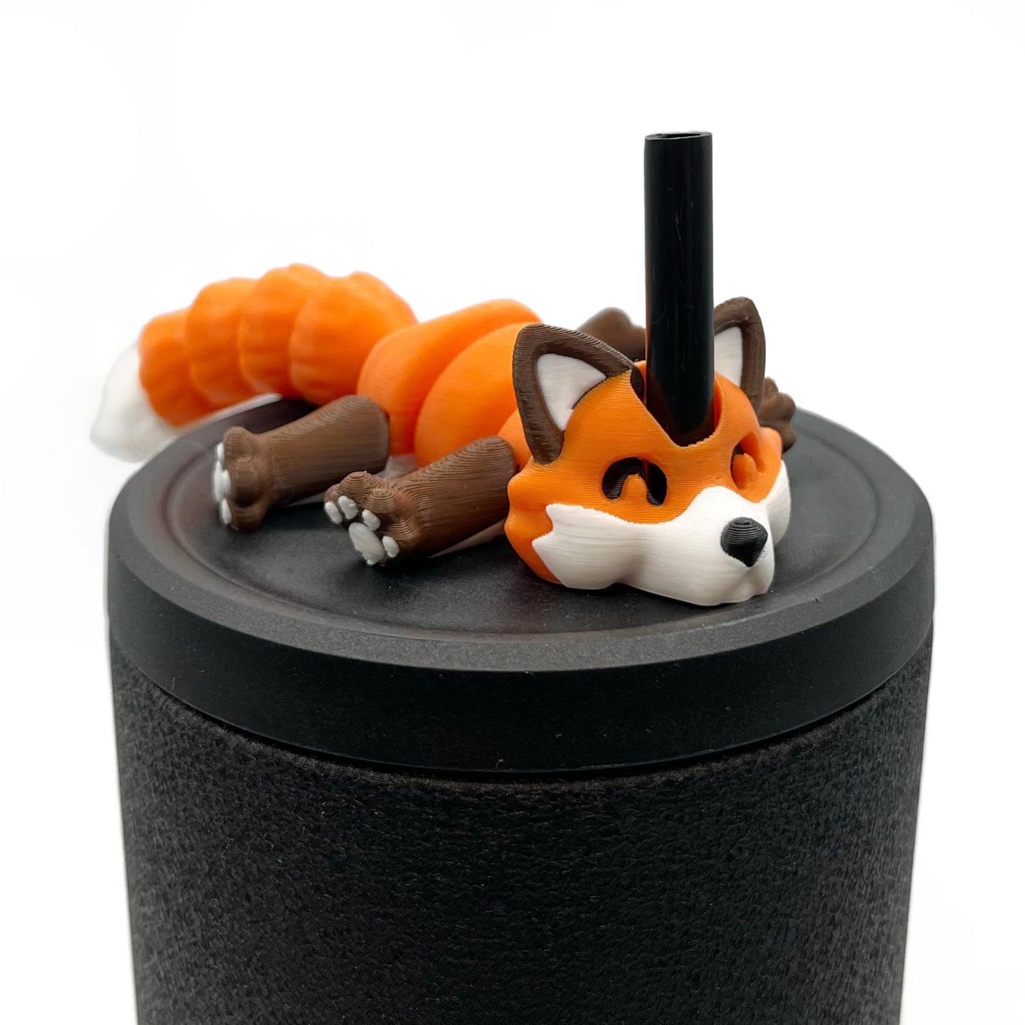Sip Sidekicks – 3D Printed Straw Toppers for Tumbler Cups | Pocket-Sized Straw Buddy Accessories