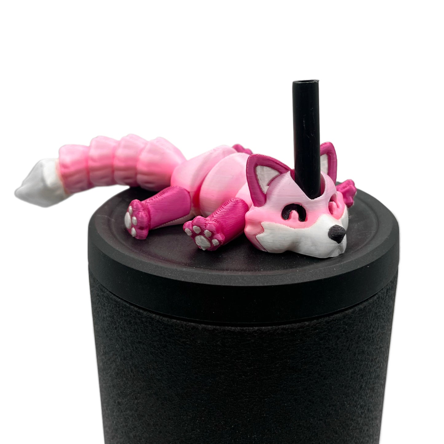 Sip Sidekicks – 3D Printed Straw Toppers for Tumbler Cups | Pocket-Sized Straw Buddy Accessories