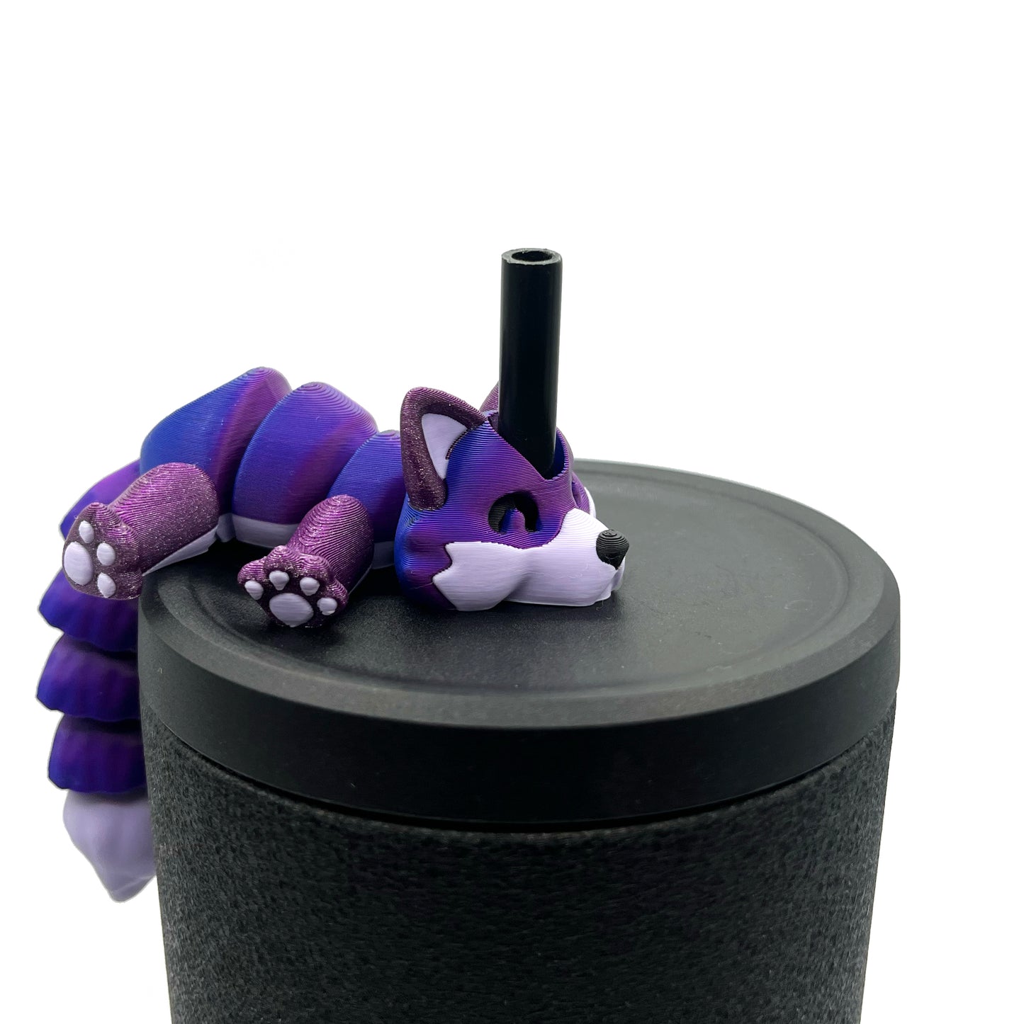 Sip Sidekicks – 3D Printed Straw Toppers for Tumbler Cups | Pocket-Sized Straw Buddy Accessories