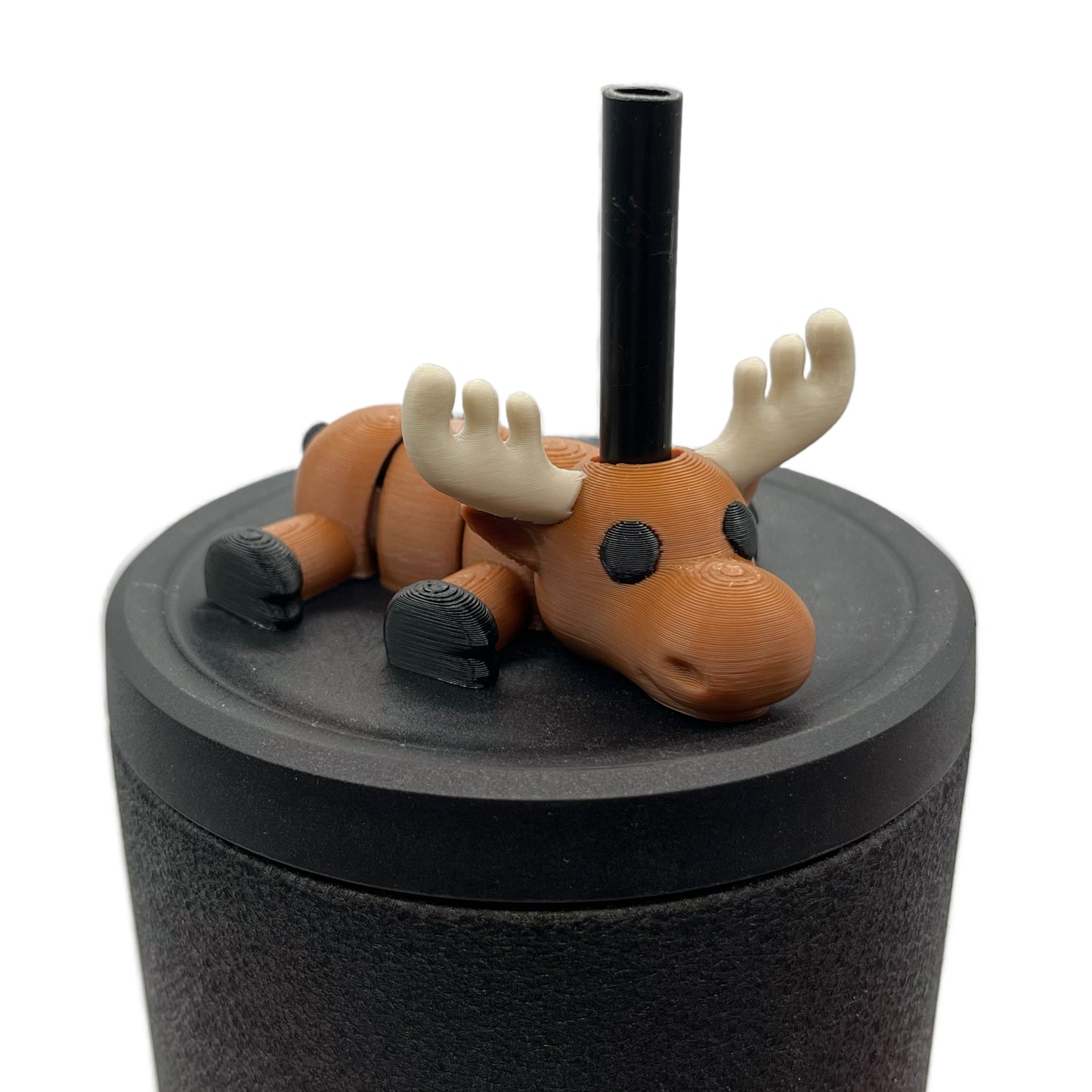 Sip Sidekicks – 3D Printed Straw Toppers for Tumbler Cups | Pocket-Sized Straw Buddy Accessories