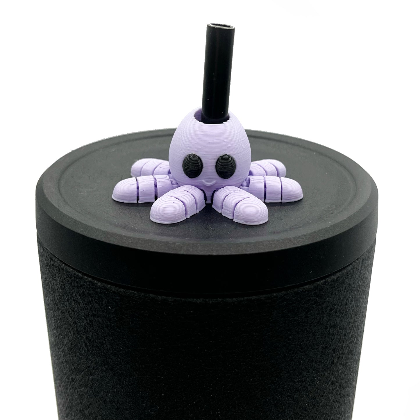 Sip Sidekicks – 3D Printed Straw Toppers for Tumbler Cups | Pocket-Sized Straw Buddy Accessories
