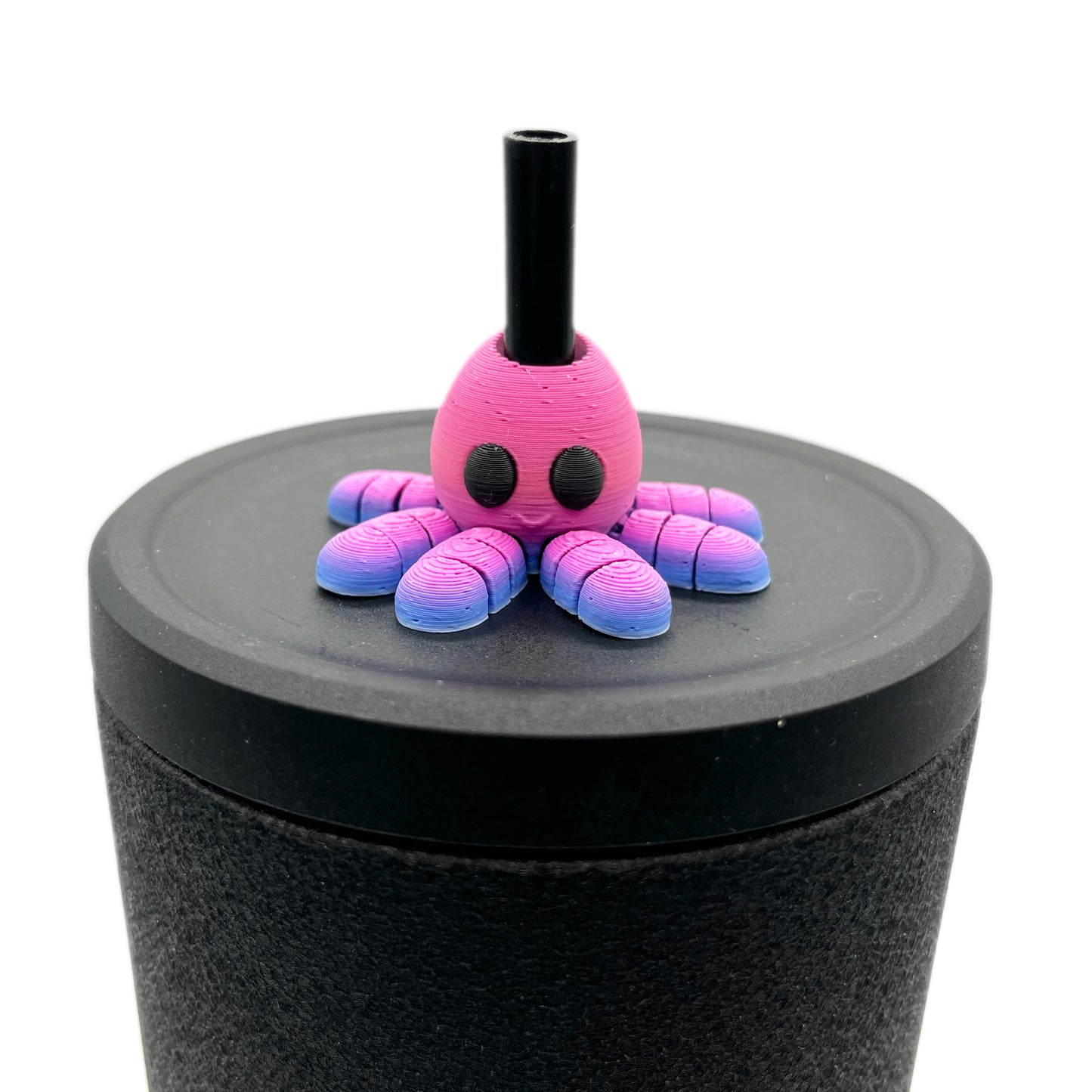 Sip Sidekicks – 3D Printed Straw Toppers for Tumbler Cups | Pocket-Sized Straw Buddy Accessories