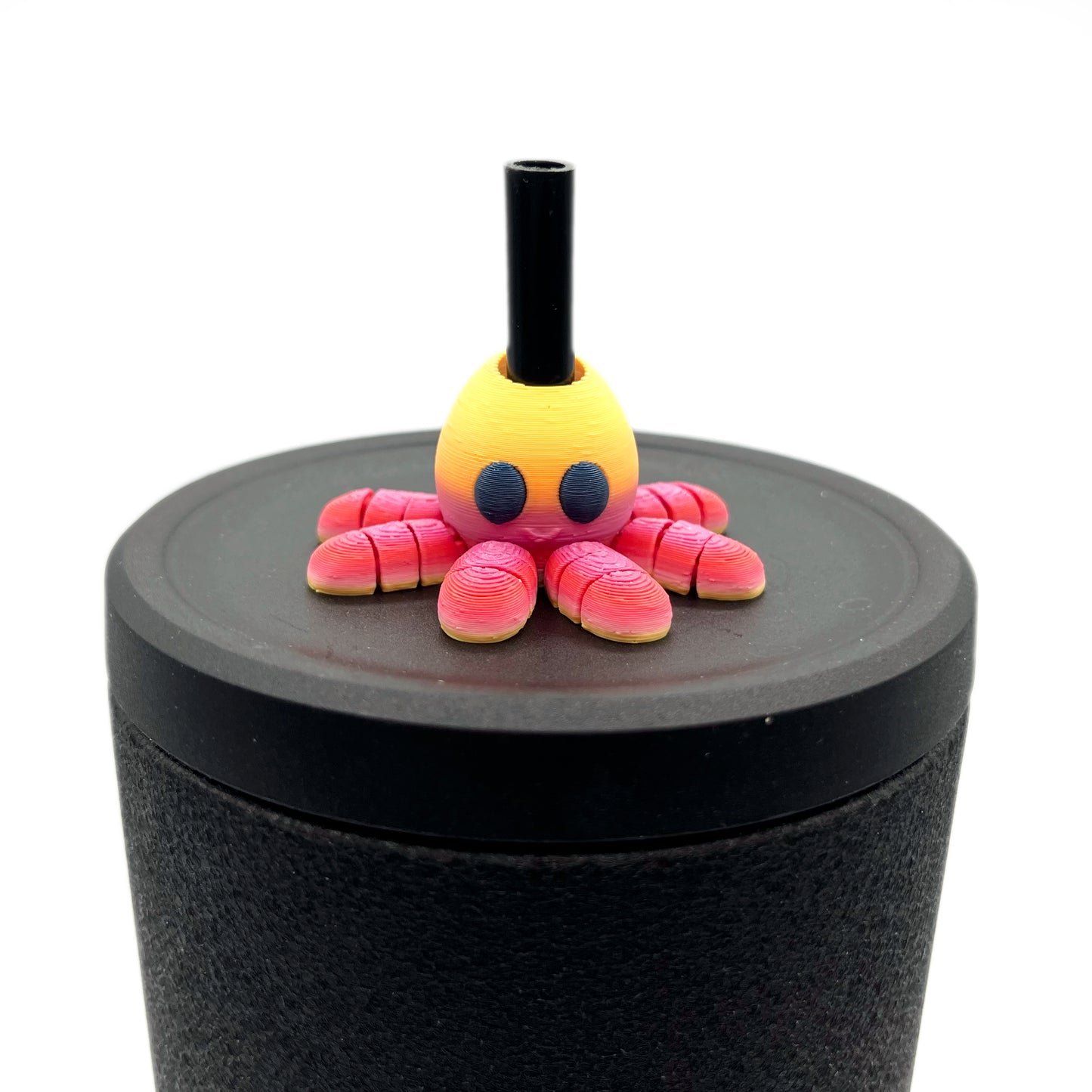 Sip Sidekicks – 3D Printed Straw Toppers for Tumbler Cups | Pocket-Sized Straw Buddy Accessories