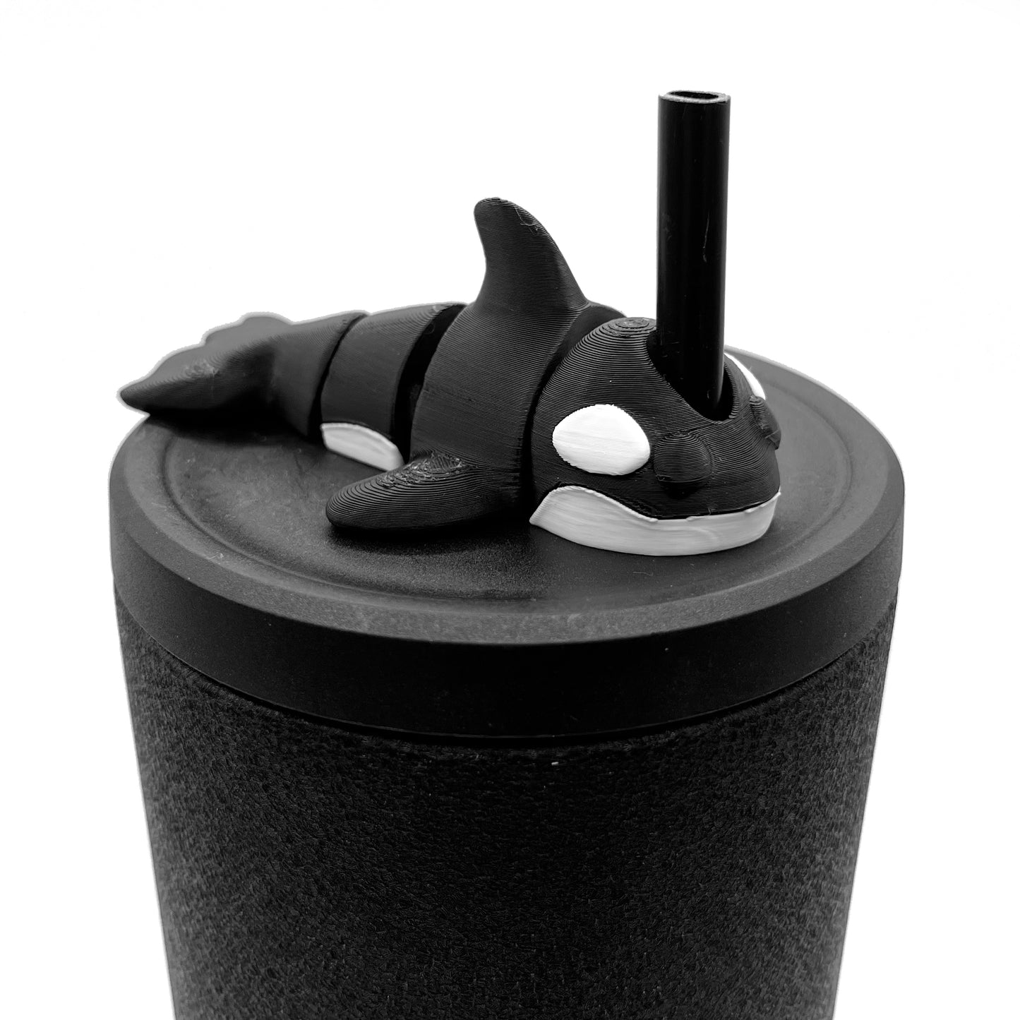 Sip Sidekicks – 3D Printed Straw Toppers for Tumbler Cups | Pocket-Sized Straw Buddy Accessories