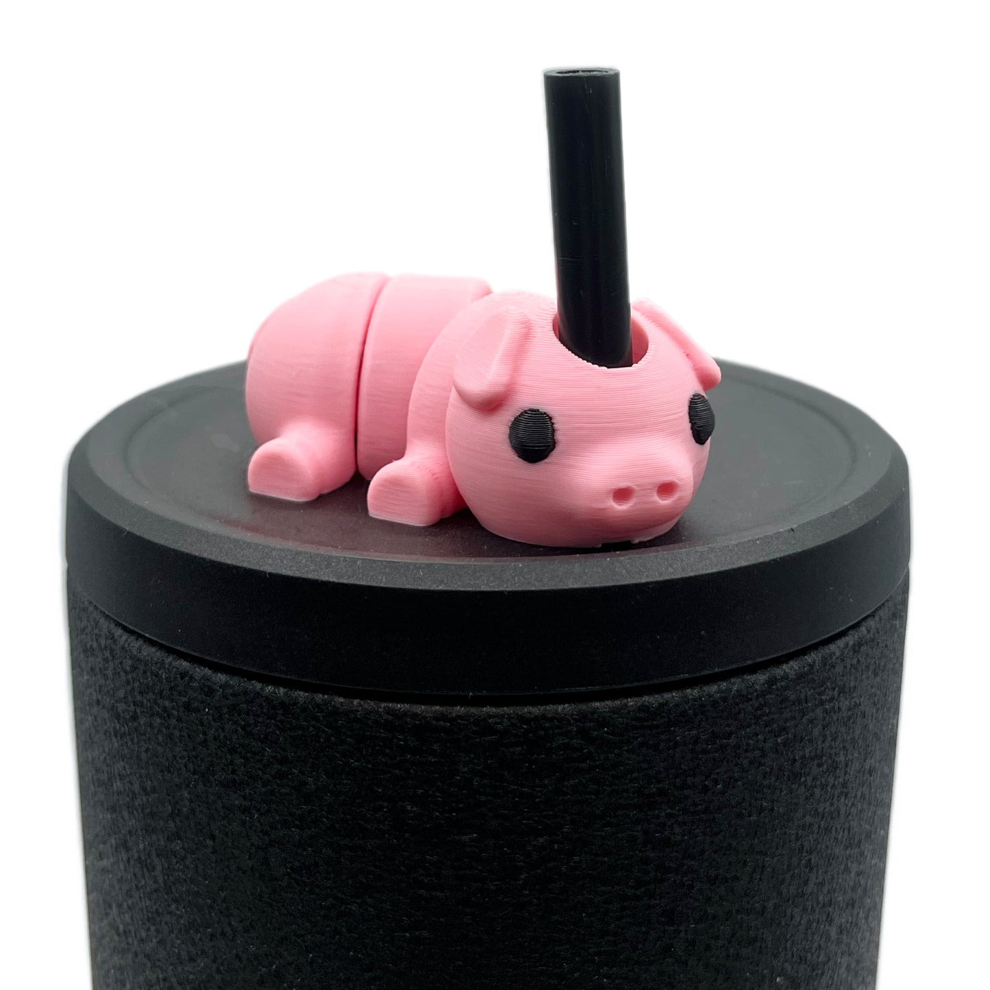 Sip Sidekicks – 3D Printed Straw Toppers for Tumbler Cups | Pocket-Sized Straw Buddy Accessories