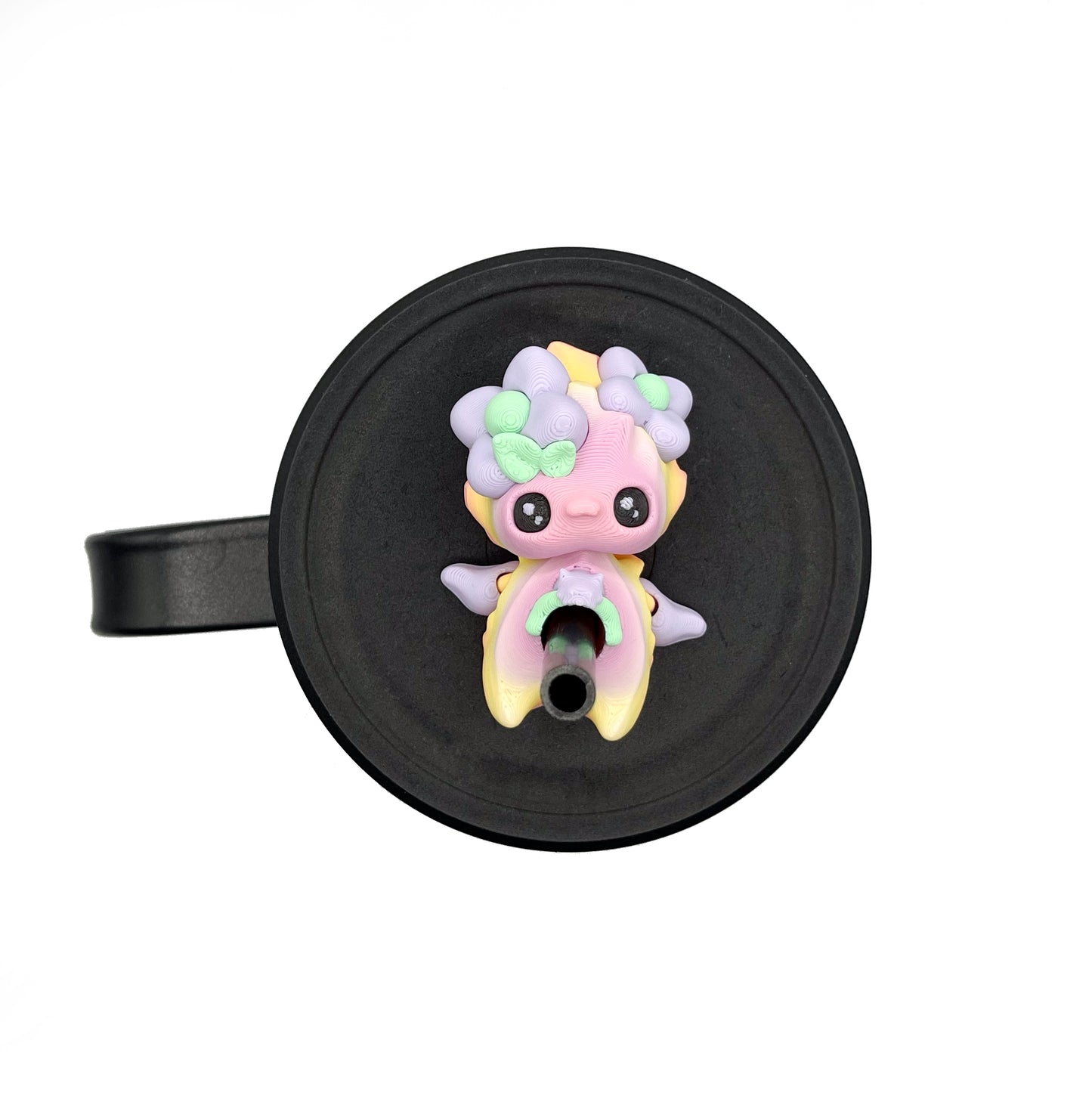 Pixie Sip Sidekicks – Fairy Straw Topper | 3D Printed Fantasy Straw Toppers for Tumblers