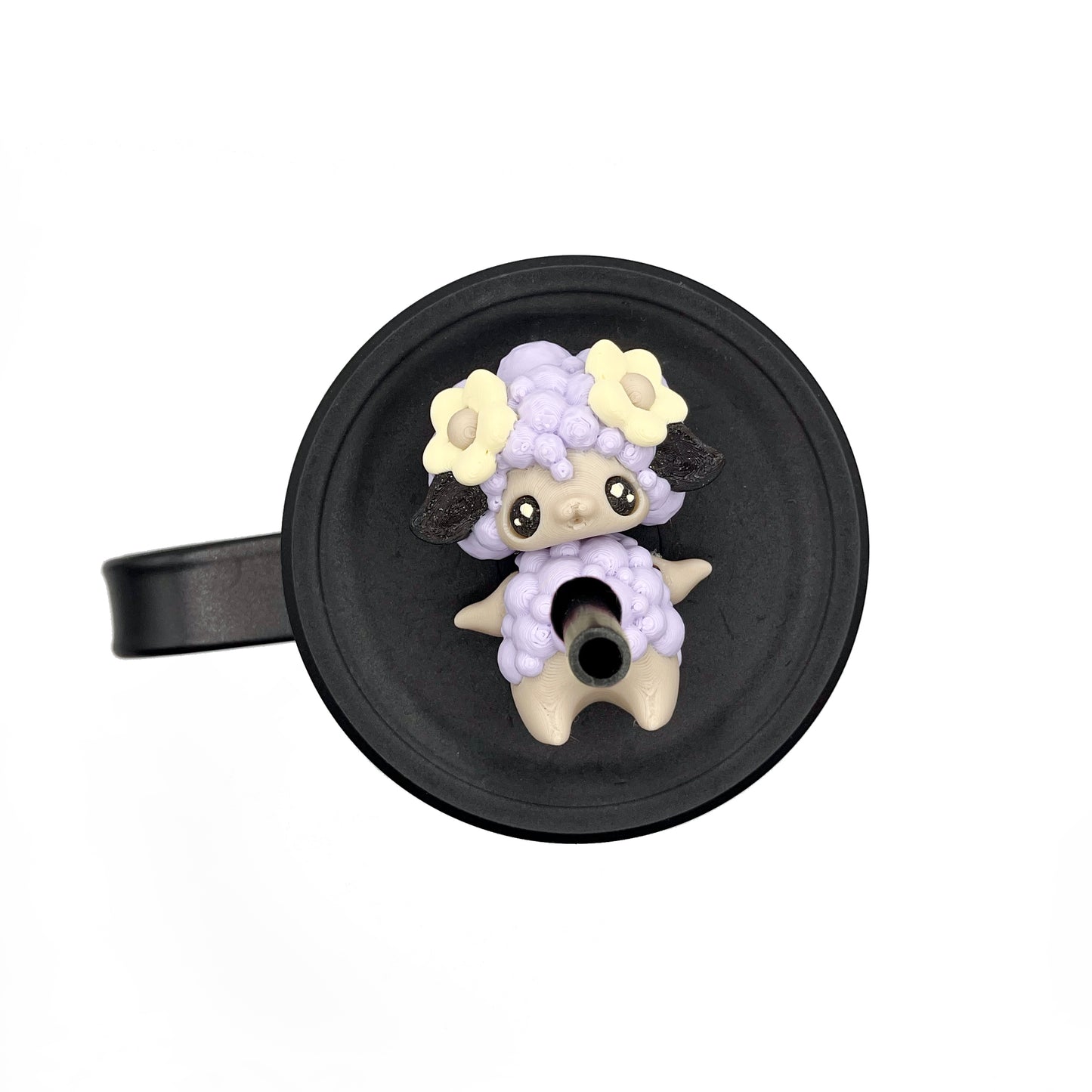 Pixie Sip Sidekicks – Fairy Straw Topper | 3D Printed Fantasy Straw Toppers for Tumblers