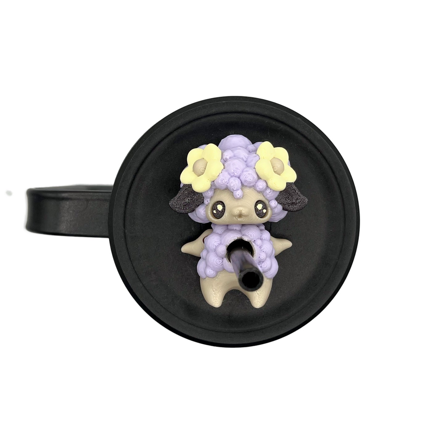 Pixie Sip Sidekicks – Fairy Straw Topper | 3D Printed Fantasy Straw Toppers for Tumblers