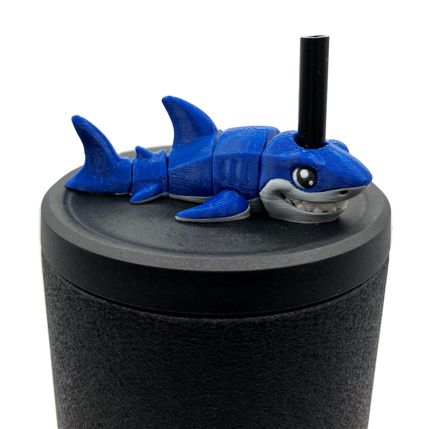 Cinema Cutie Sip Sidekicks – 3D Printed Straw Topper for Tumblers | Cute Movie Lover Straw Buddy