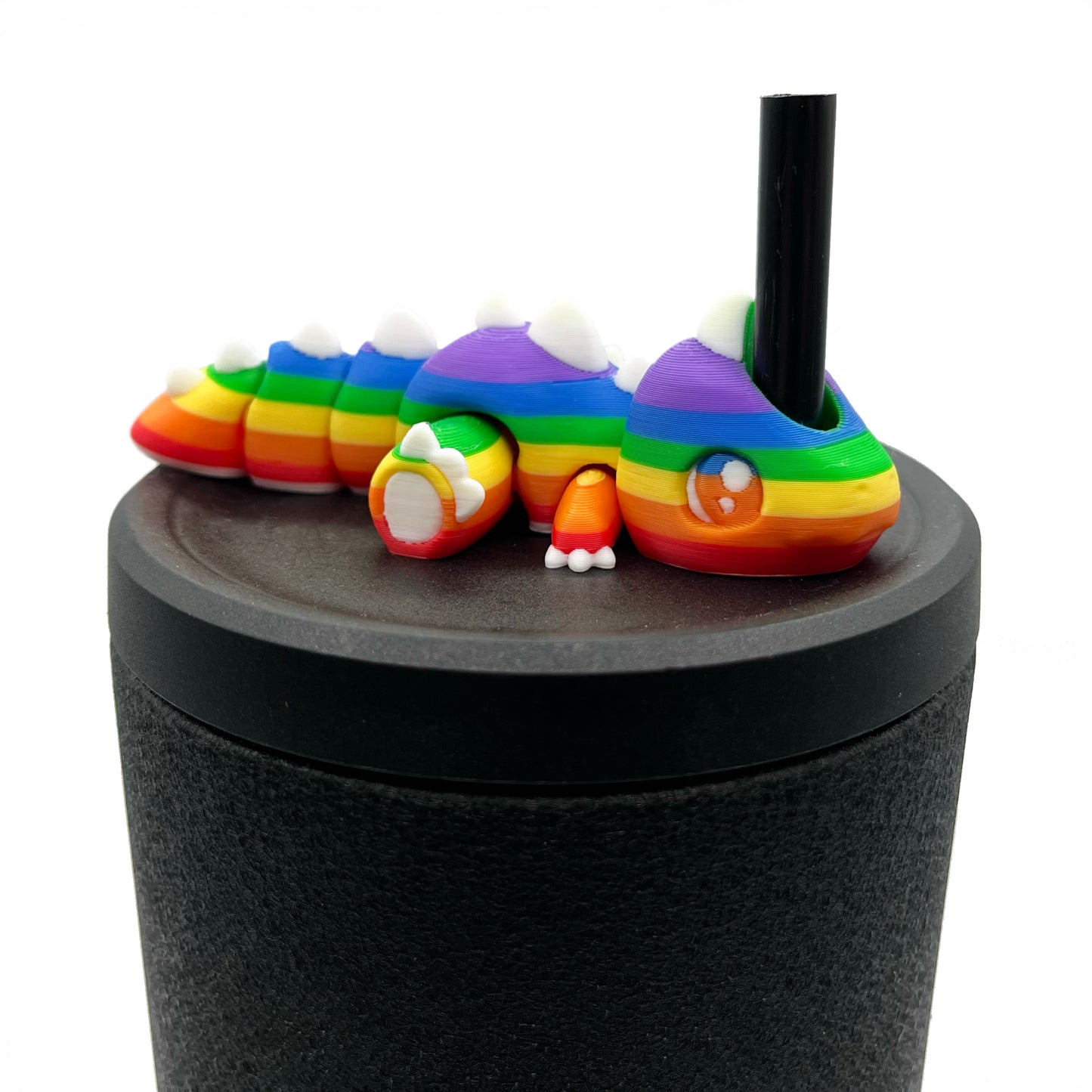 Sip Sidekicks – 3D Printed Straw Toppers for Tumbler Cups | Pocket-Sized Straw Buddy Accessories