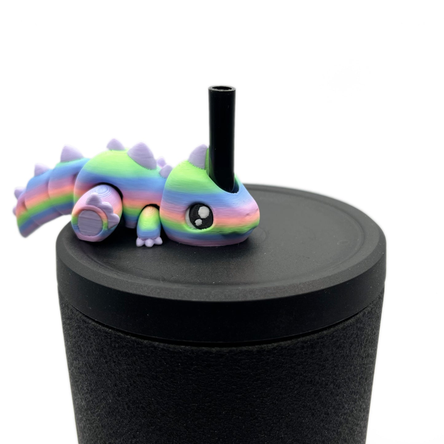 Sip Sidekicks – 3D Printed Straw Toppers for Tumbler Cups | Pocket-Sized Straw Buddy Accessories