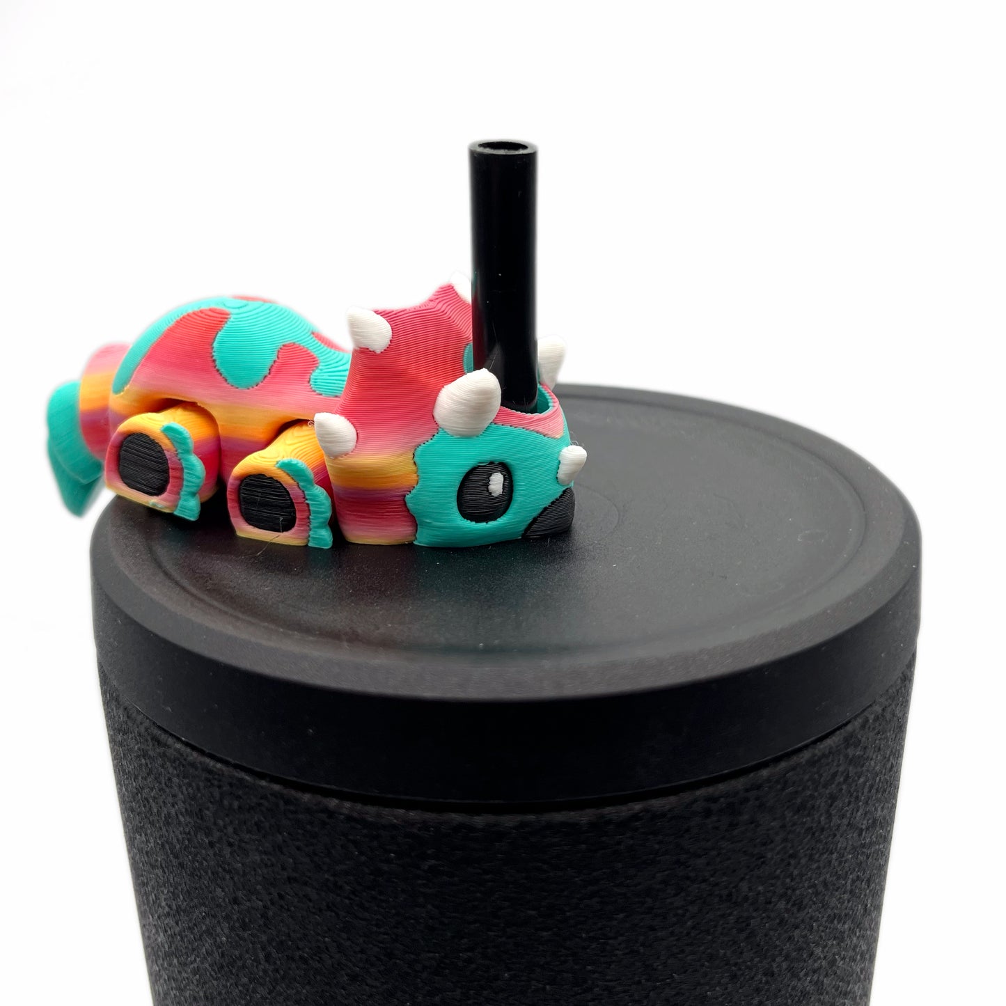 Sip Sidekicks – 3D Printed Straw Toppers for Tumbler Cups | Pocket-Sized Straw Buddy Accessories