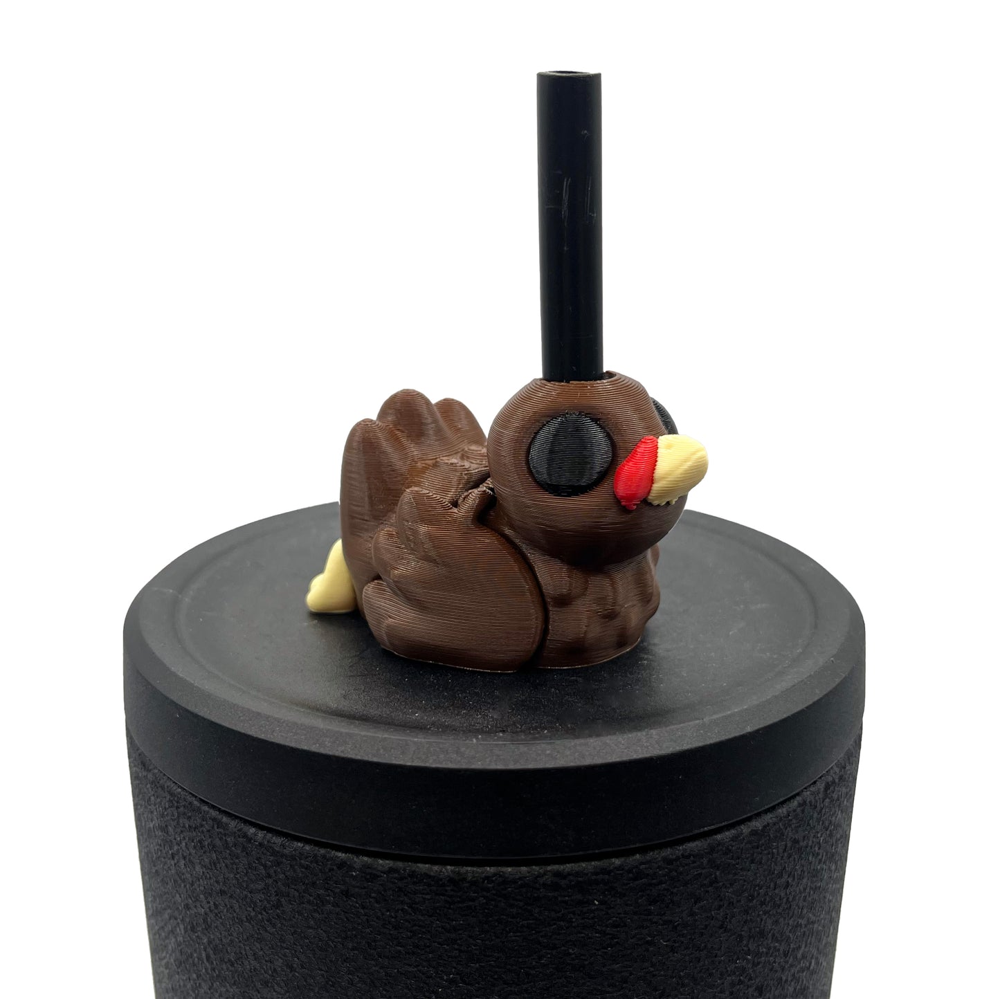 Sip Sidekicks – 3D Printed Straw Toppers for Tumbler Cups | Pocket-Sized Straw Buddy Accessories