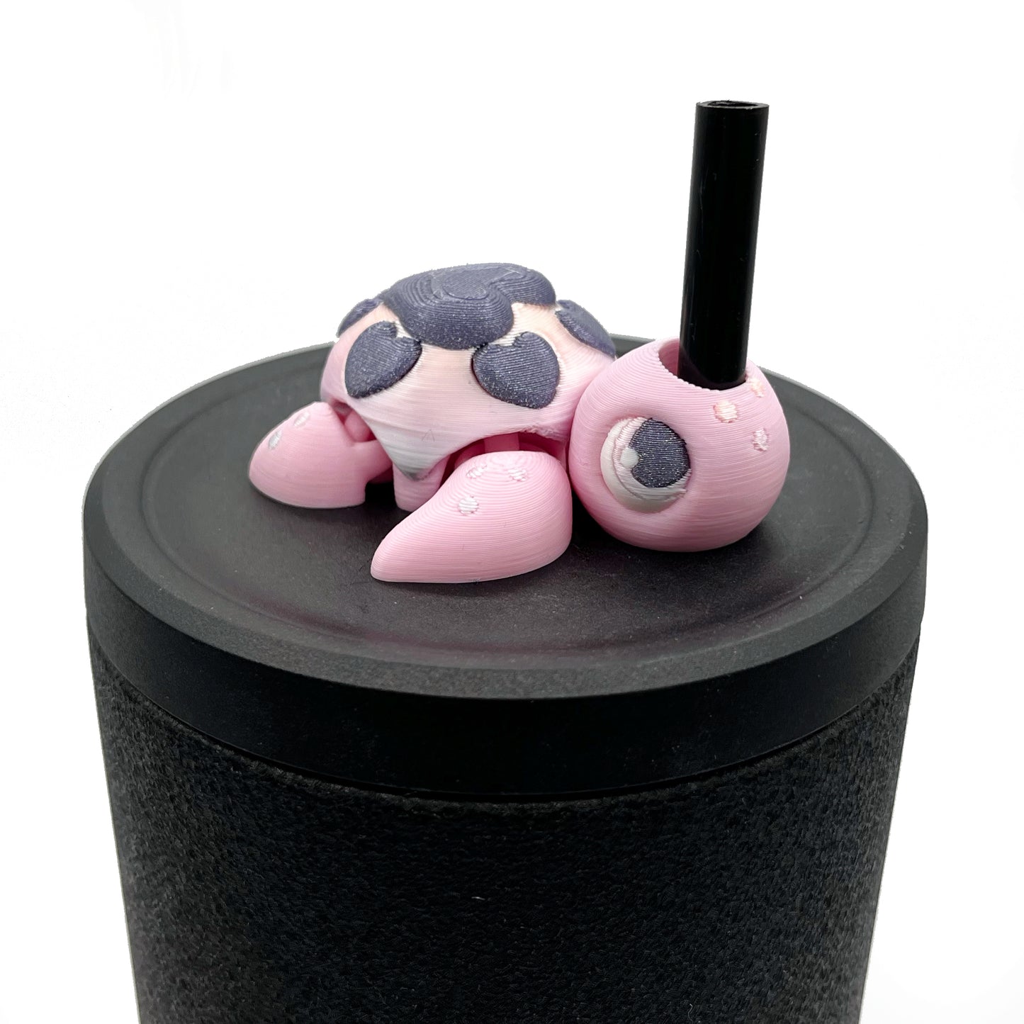 Turtles!! Sip Sidekicks – 3D Printed Turtle Straw Toppers for Tumblers | Cute Straw Buddy Accessories