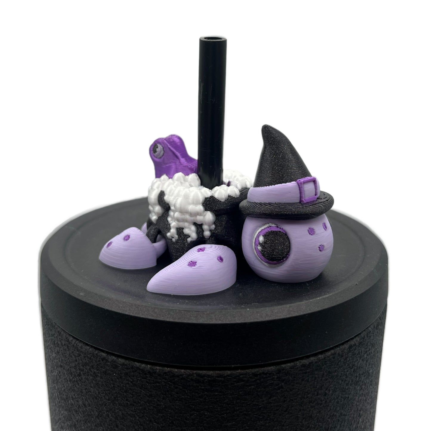 Sip Sidekicks – 3D Printed Straw Toppers for Tumbler Cups | Pocket-Sized Straw Buddy Accessories