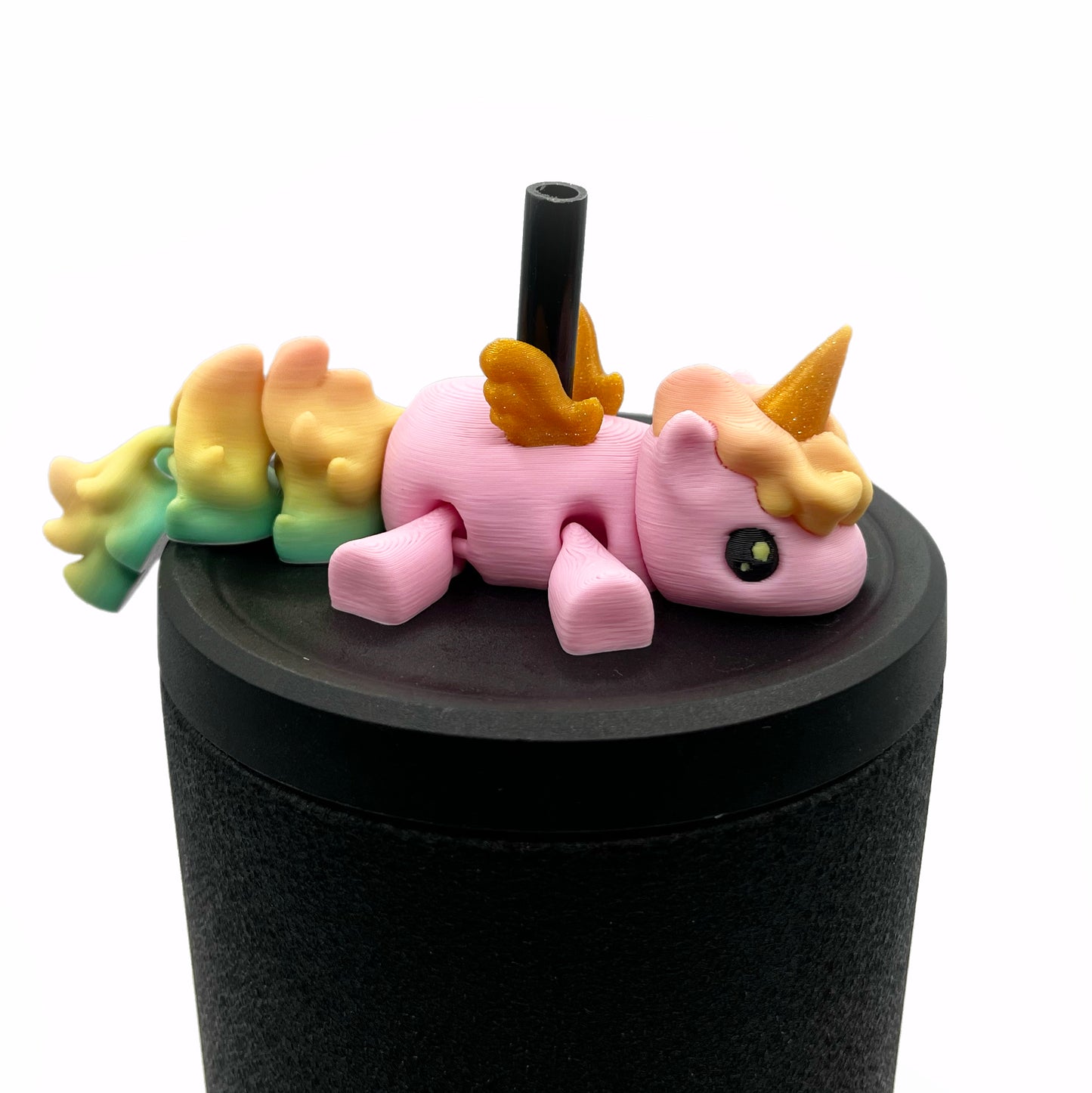 Sip Sidekicks – 3D Printed Straw Toppers for Tumbler Cups | Pocket-Sized Straw Buddy Accessories
