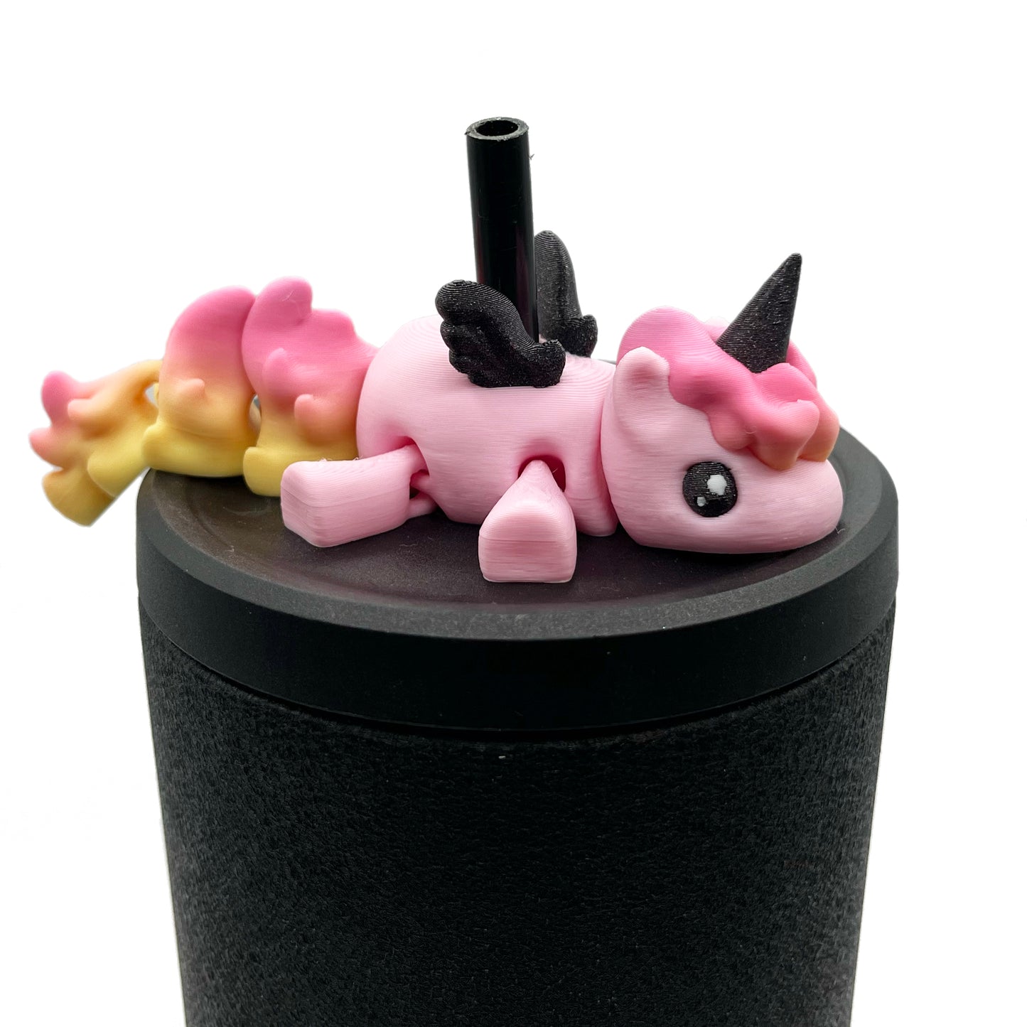 Sip Sidekicks – 3D Printed Straw Toppers for Tumbler Cups | Pocket-Sized Straw Buddy Accessories