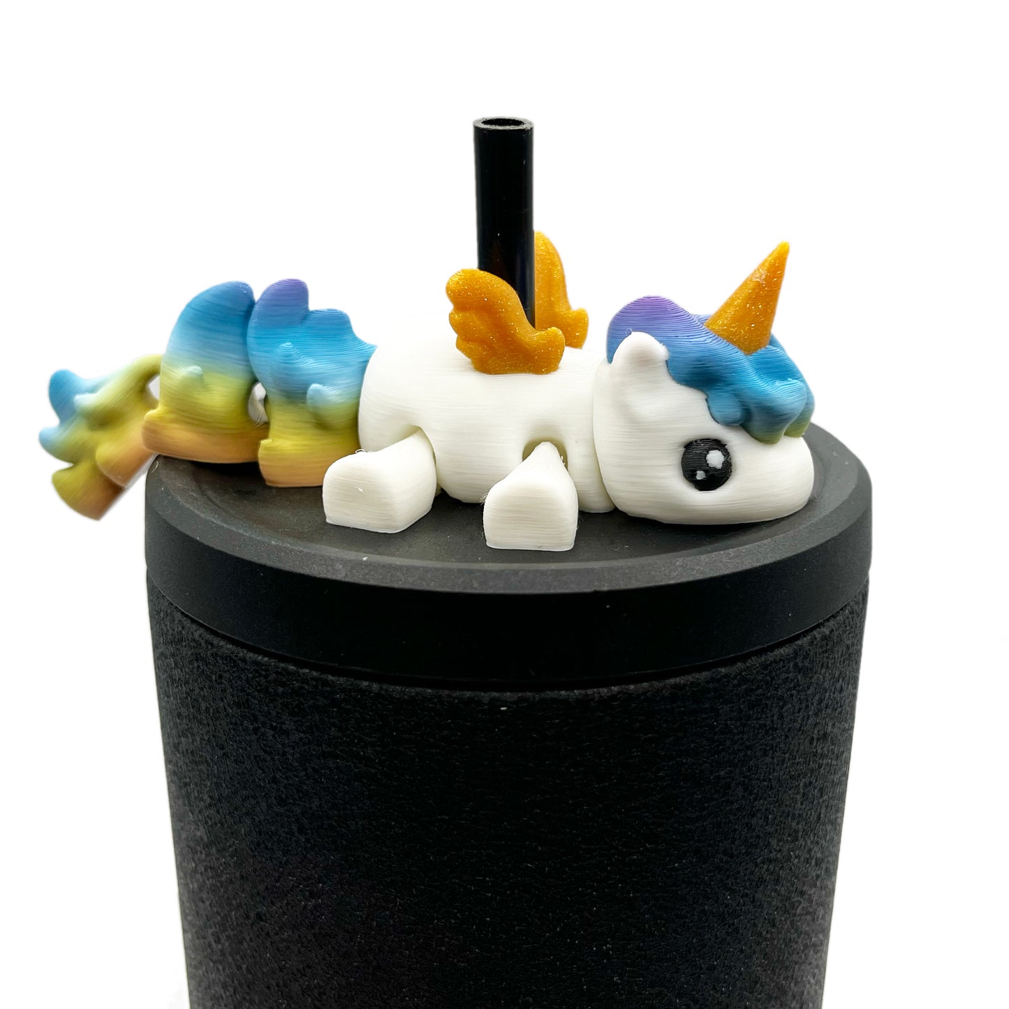 Sip Sidekicks – 3D Printed Straw Toppers for Tumbler Cups | Pocket-Sized Straw Buddy Accessories