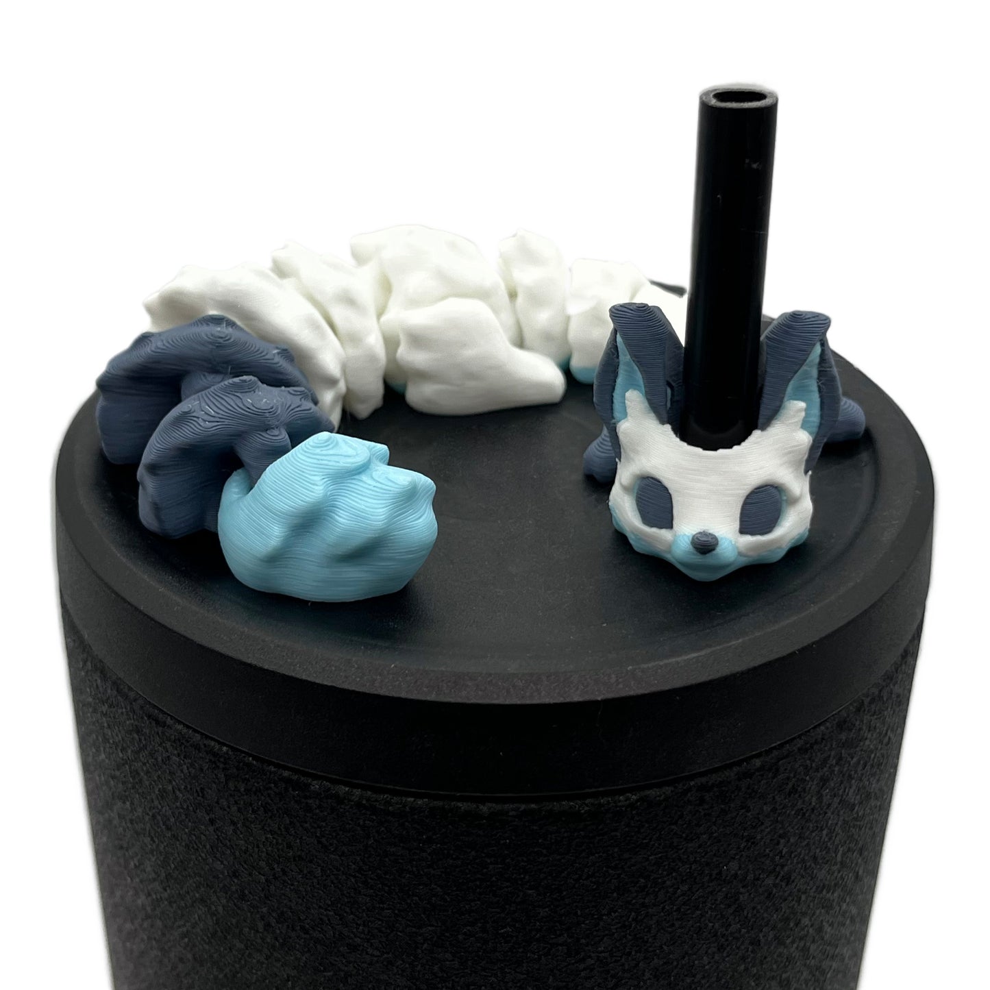 Sip Sidekicks – 3D Printed Straw Toppers for Tumbler Cups | Pocket-Sized Straw Buddy Accessories