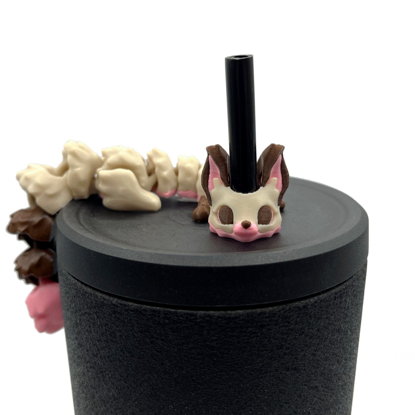 Sip Sidekicks – 3D Printed Straw Toppers for Tumbler Cups | Pocket-Sized Straw Buddy Accessories