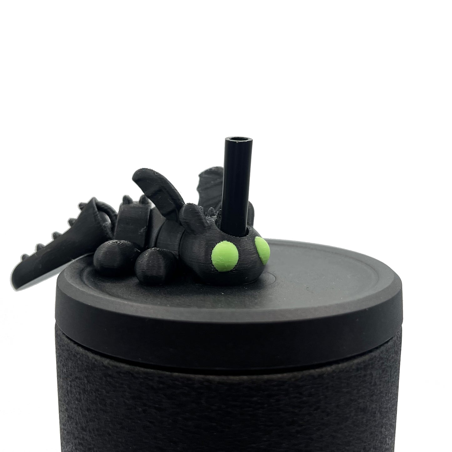 Sip Sidekicks – 3D Printed Straw Toppers for Tumbler Cups | Pocket-Sized Straw Buddy Accessories