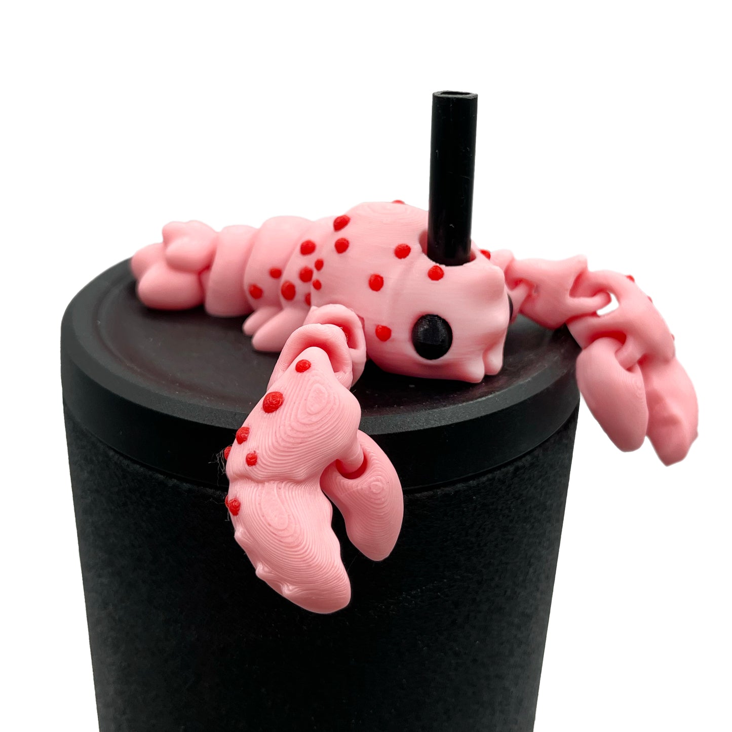 Sip Sidekicks – 3D Printed Straw Toppers for Tumbler Cups | Pocket-Sized Straw Buddy Accessories