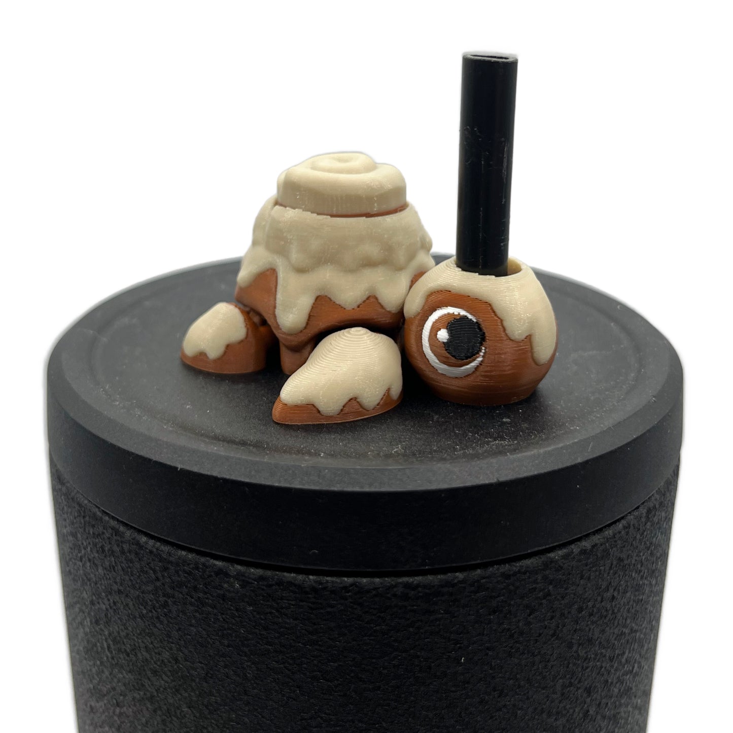 Turtle Clicker Sip Sidekick – 3D Printed Mechanical Straw Topper with ASMR Click | Sensory Fidget for Tumblers, ADHD Focus & Stress Relief