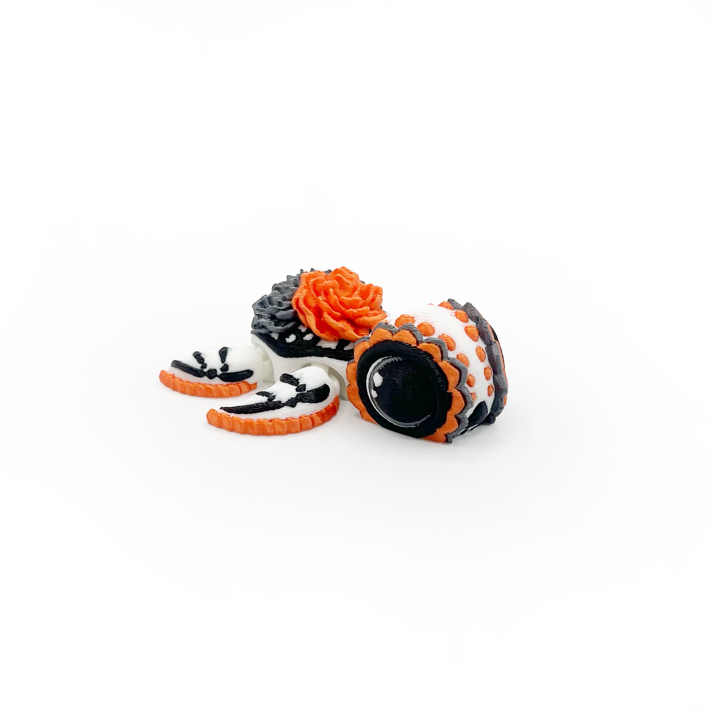 TURTLES!! Desk Pal – Palm-Sized Articulated 3D Printed Turtle Fidget Toy with Pocket Turtle Energy