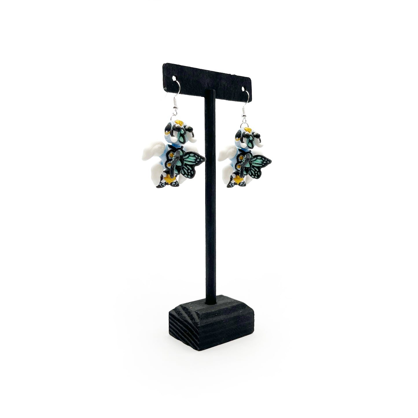 Turtles!! Earrings – 3D Printed Turtle Hook Earrings | Cute Hypoallergenic Earrings for Turtle Lovers