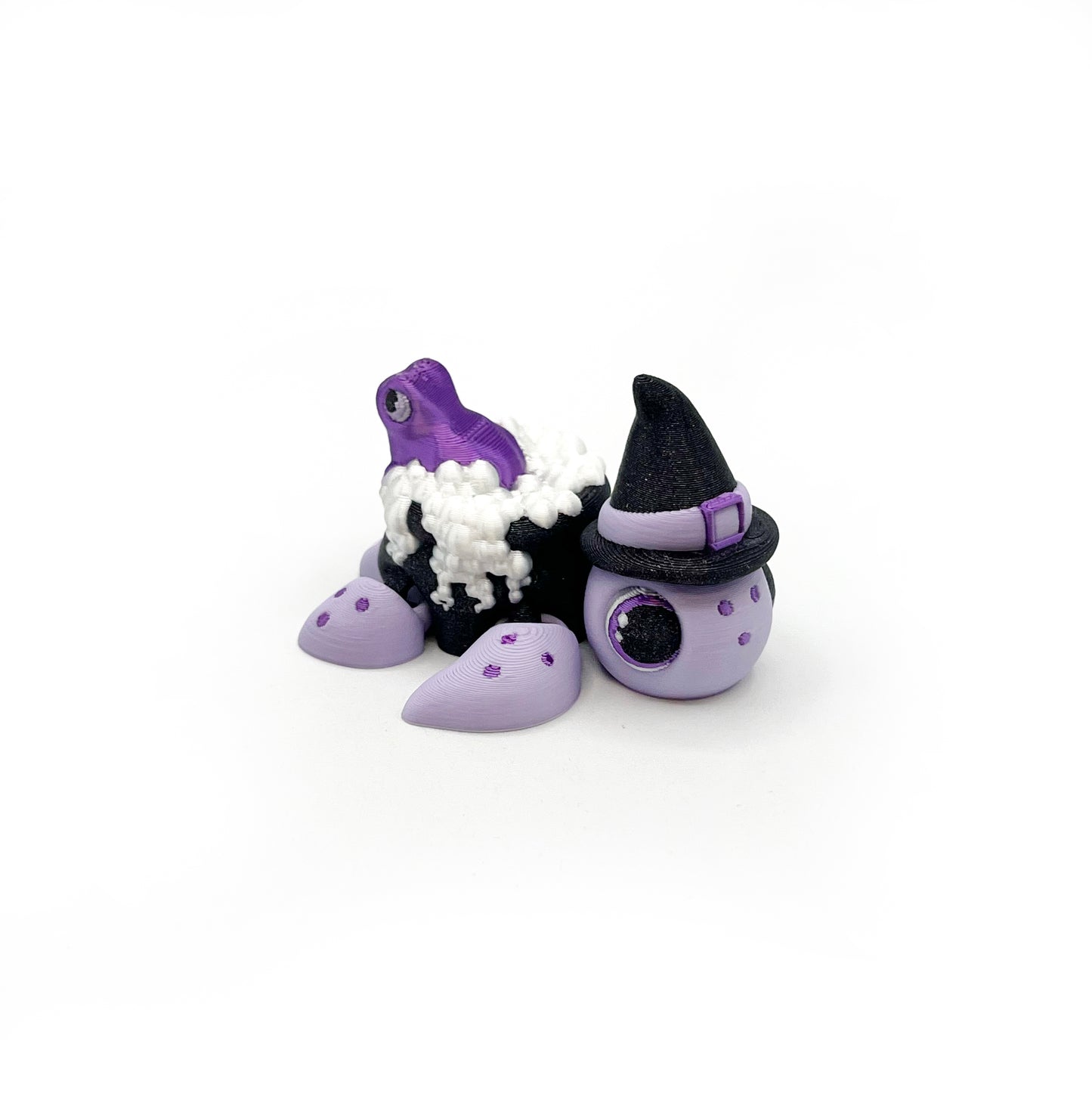 TURTLES!! Desk Pal – Palm-Sized Articulated 3D Printed Turtle Fidget Toy with Pocket Turtle Energy