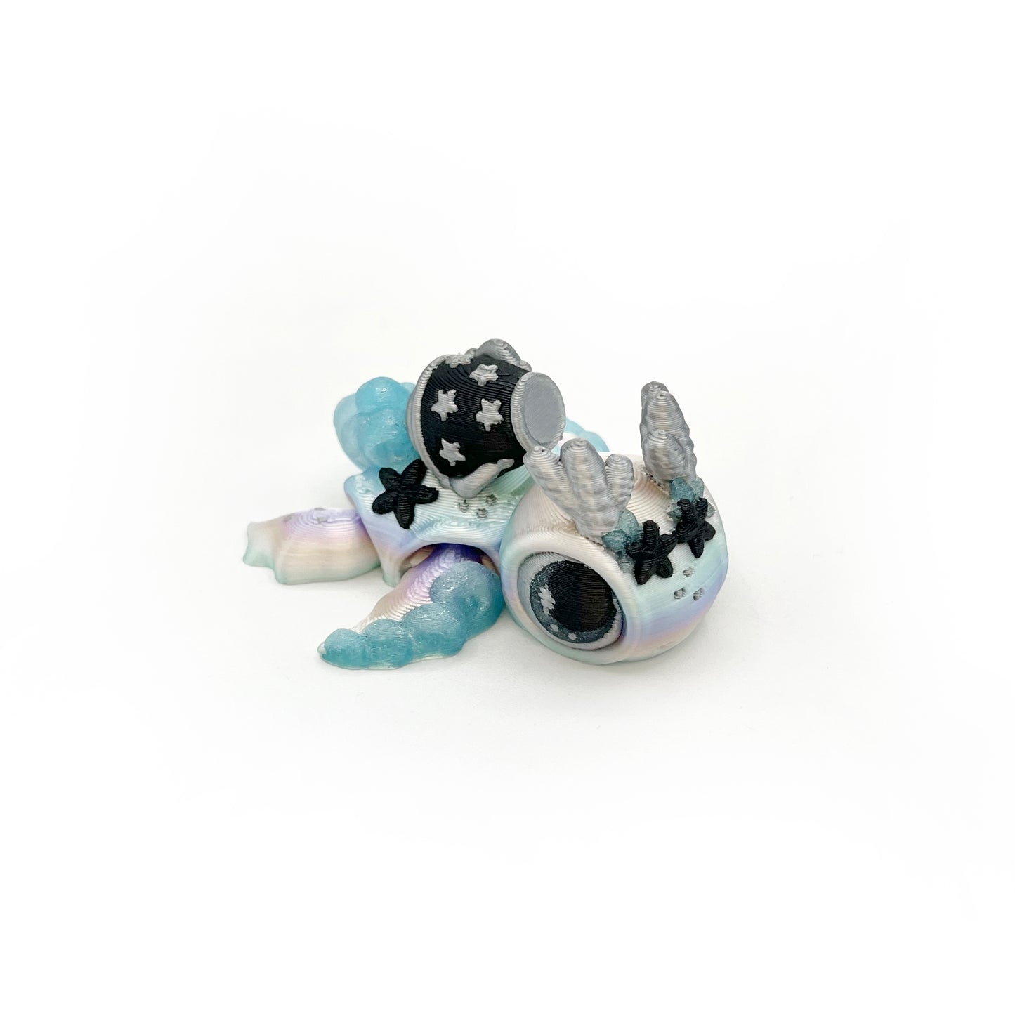 TURTLES!! Desk Pal – Palm-Sized Articulated 3D Printed Turtle Fidget Toy with Pocket Turtle Energy