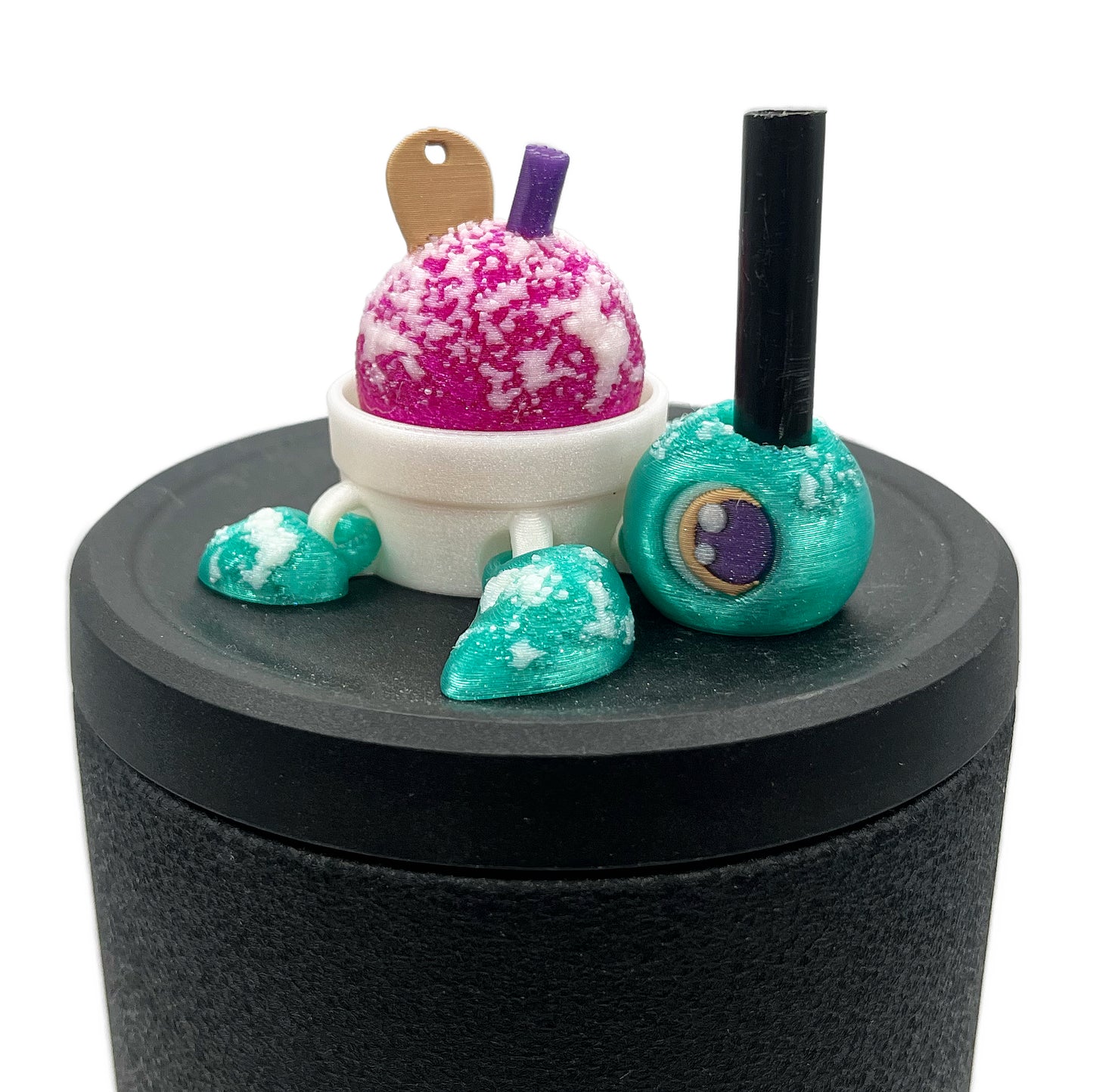 Turtles!! Sip Sidekicks – 3D Printed Turtle Straw Toppers for Tumblers | Cute Straw Buddy Accessories
