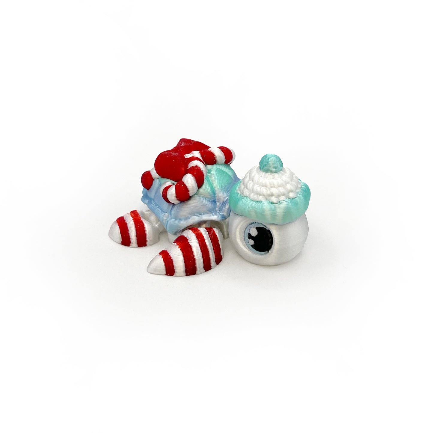 TURTLES!! Desk Pal – Palm-Sized Articulated 3D Printed Turtle Fidget Toy with Pocket Turtle Energy