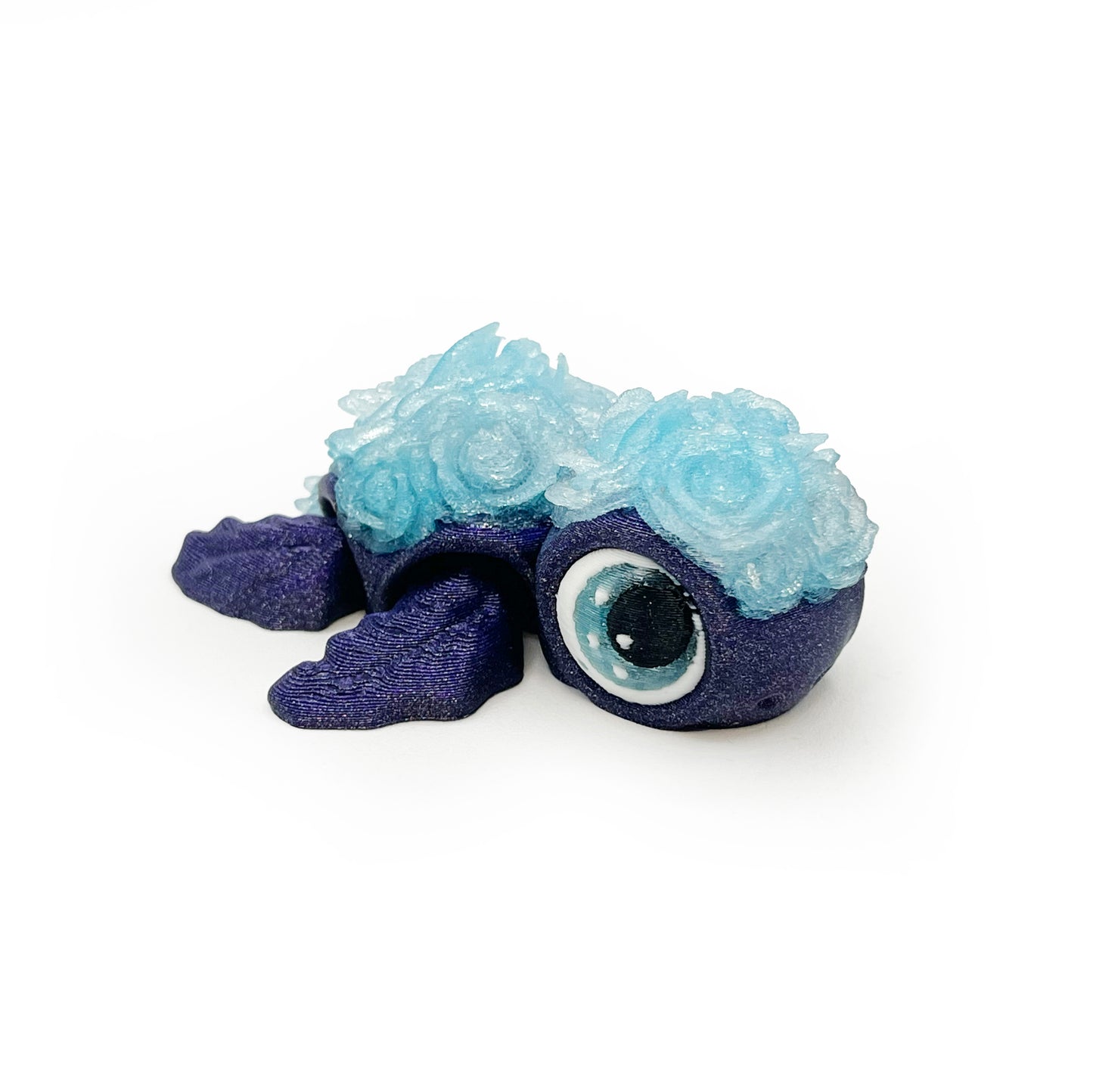TURTLES!! Desk Pal – Palm-Sized Articulated 3D Printed Turtle Fidget Toy with Pocket Turtle Energy