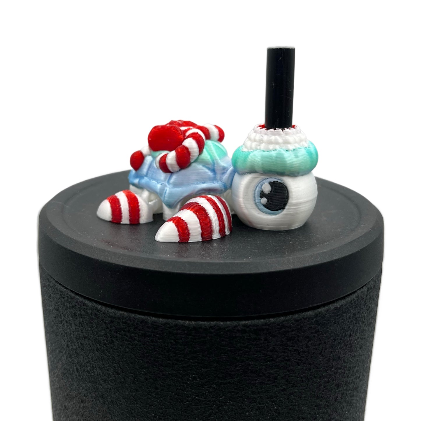 Turtles!! Sip Sidekicks – 3D Printed Turtle Straw Toppers for Tumblers | Cute Straw Buddy Accessories