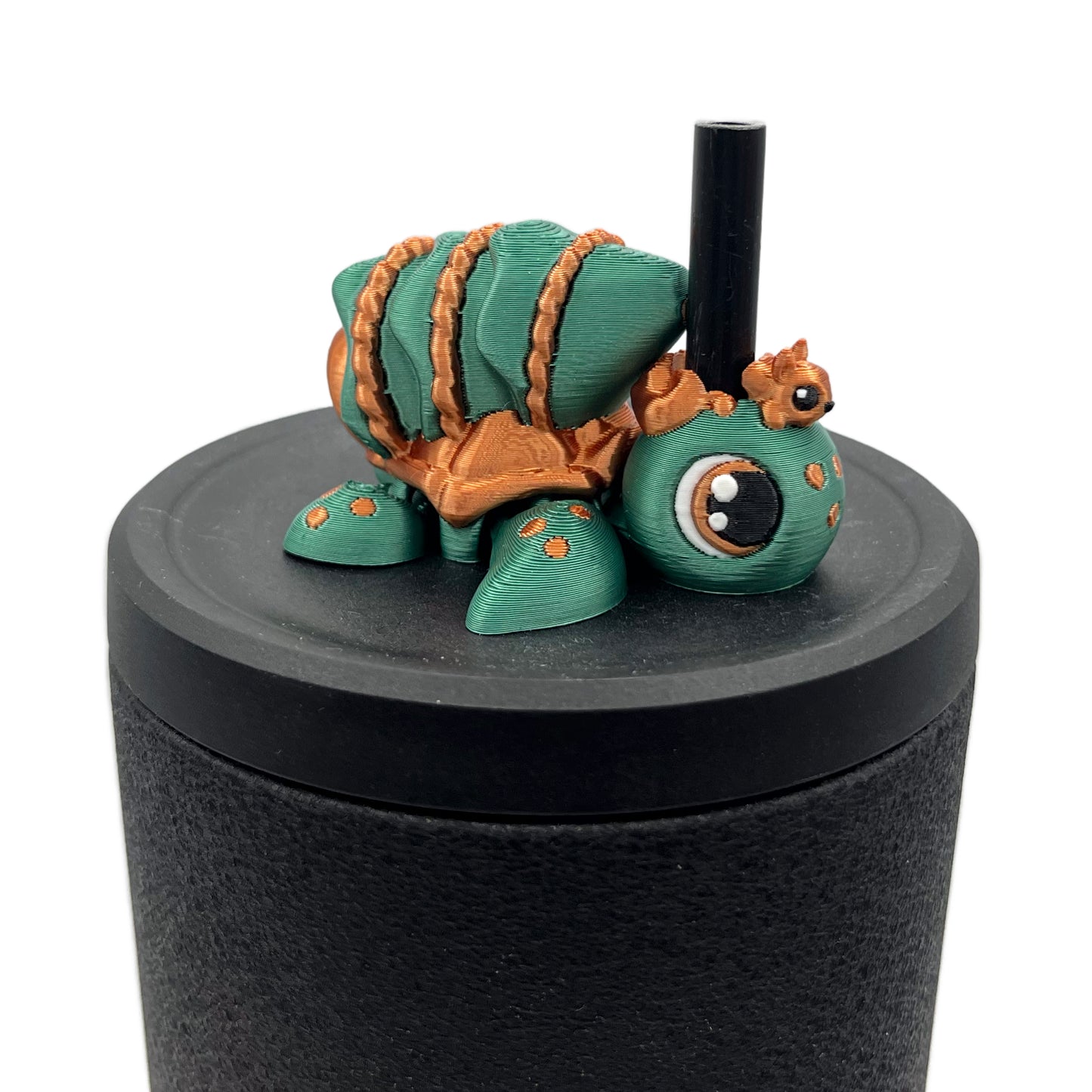 Turtles!! Sip Sidekicks – 3D Printed Turtle Straw Toppers for Tumblers | Cute Straw Buddy Accessories