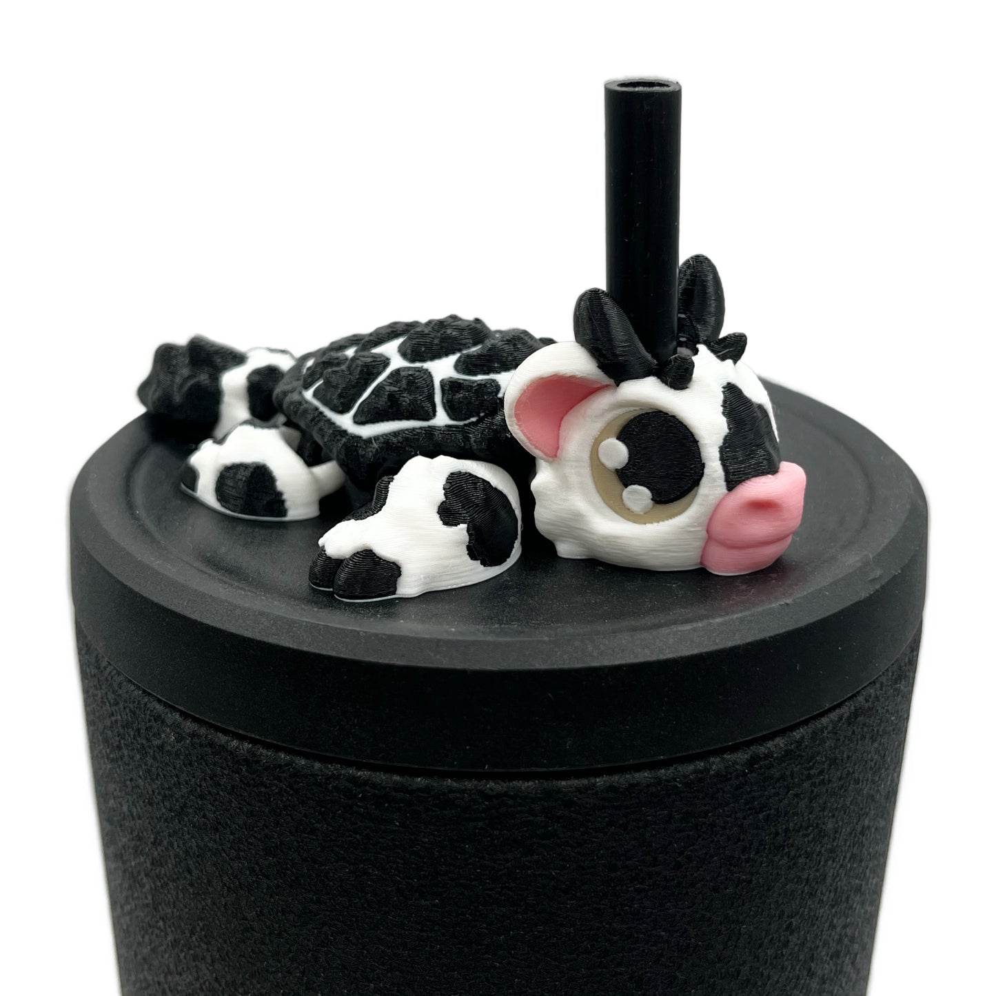 Turtles!! Sip Sidekicks – 3D Printed Turtle Straw Toppers for Tumblers | Cute Straw Buddy Accessories