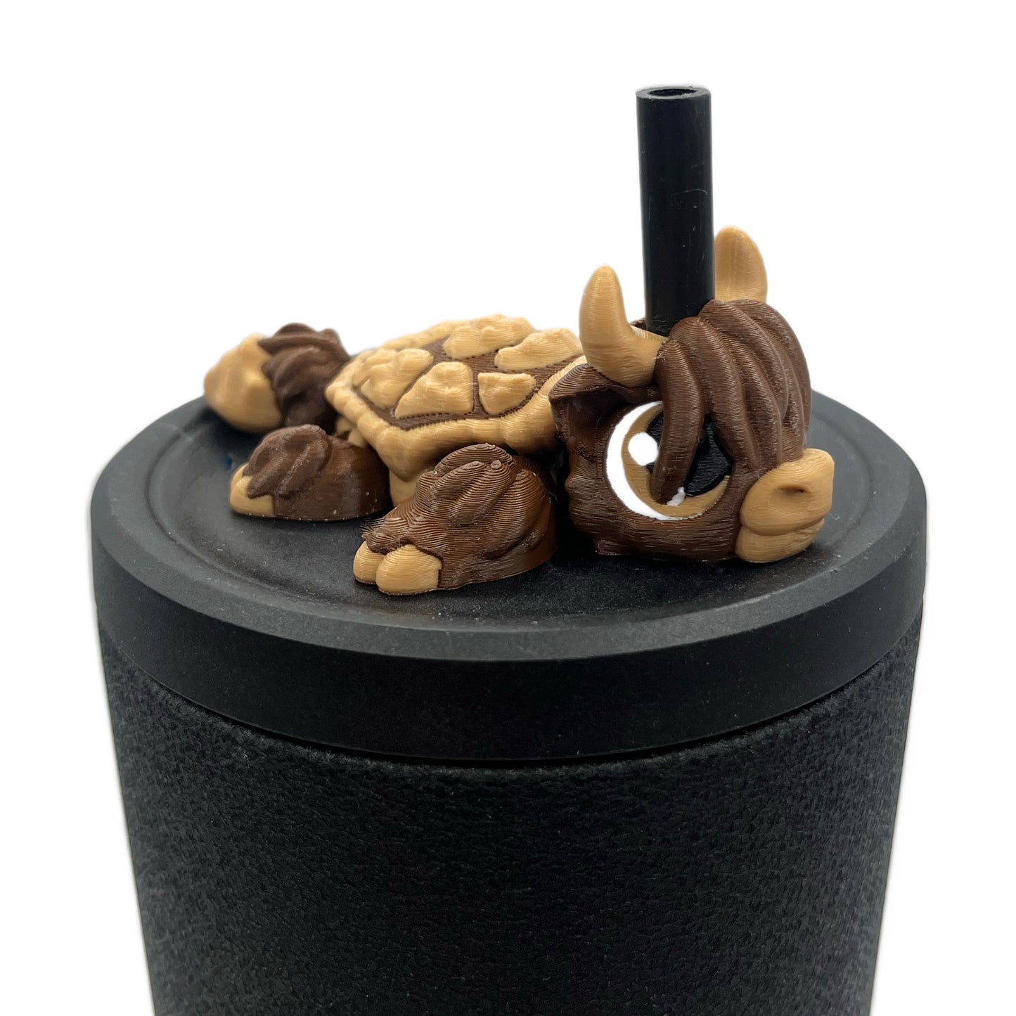 Turtles!! Sip Sidekicks – 3D Printed Turtle Straw Toppers for Tumblers | Cute Straw Buddy Accessories