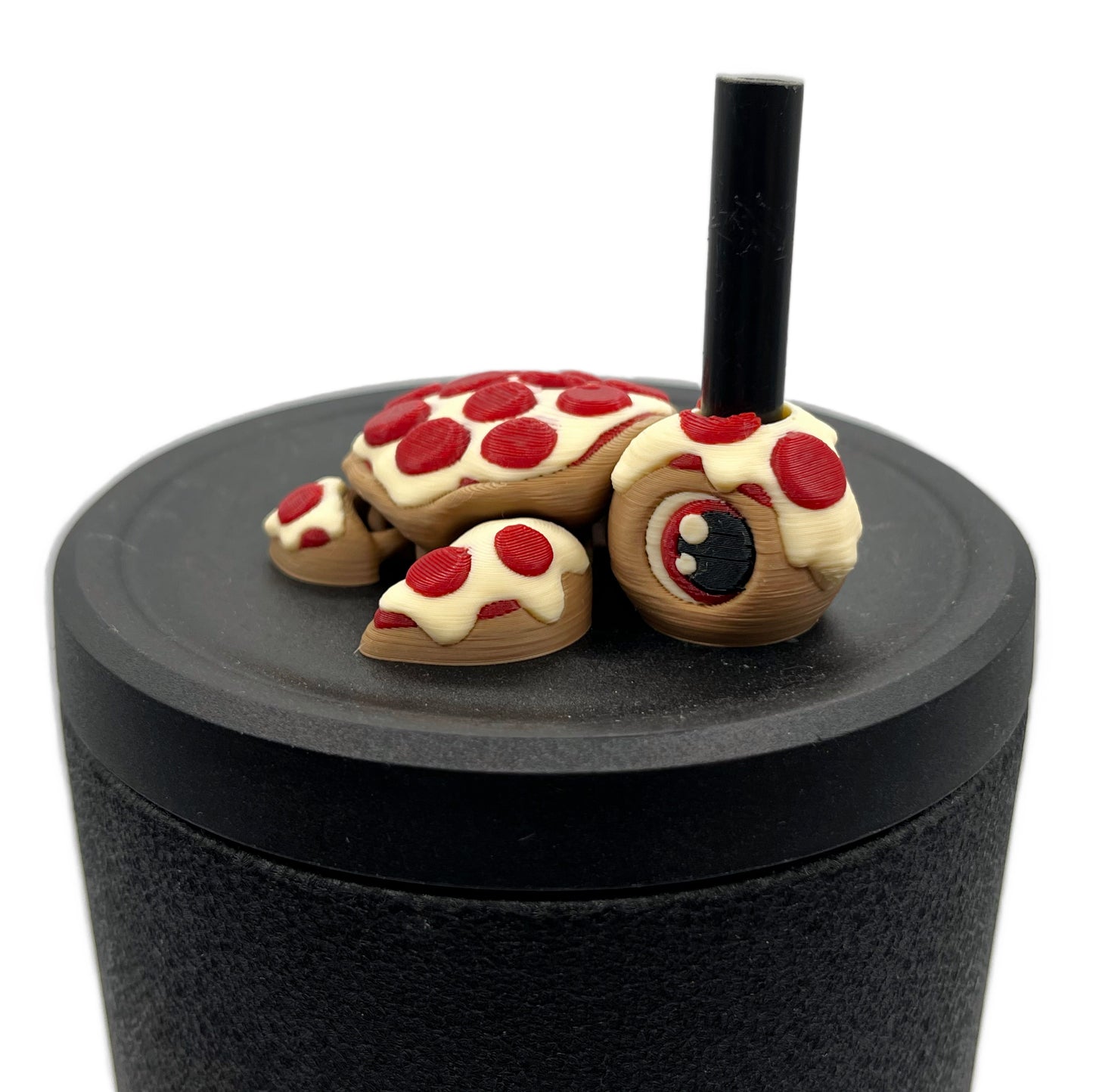 Turtles!! Sip Sidekicks – 3D Printed Turtle Straw Toppers for Tumblers | Cute Straw Buddy Accessories