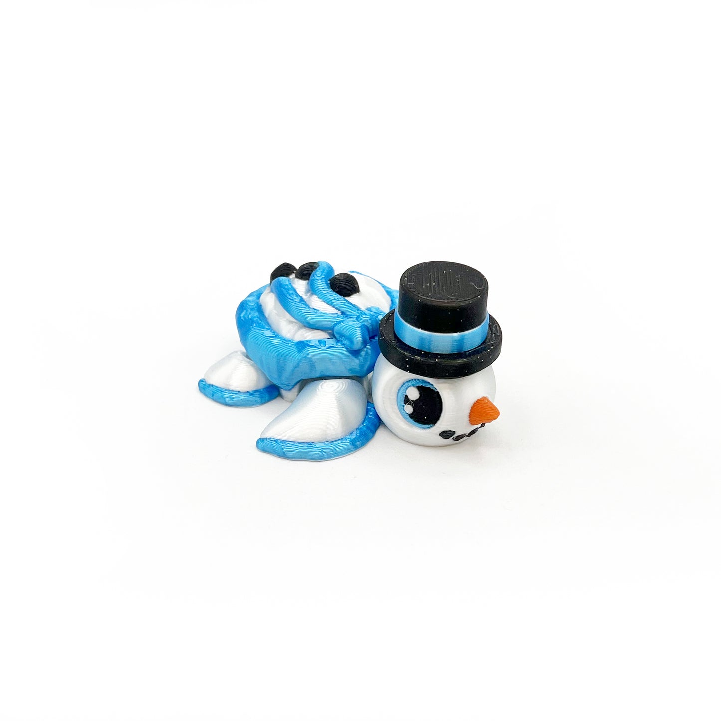TURTLES!! Desk Pal – Palm-Sized Articulated 3D Printed Turtle Fidget Toy with Pocket Turtle Energy