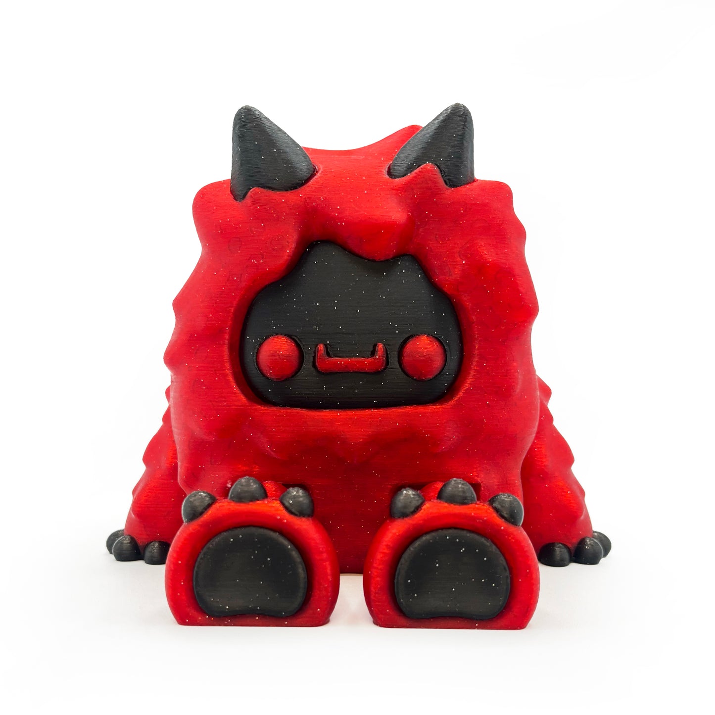 GIANT Flurryfoot & Bigfoot – Oversized 3D Printed Cryptid Figures | Large Cute Desk & Shelf Collectibles