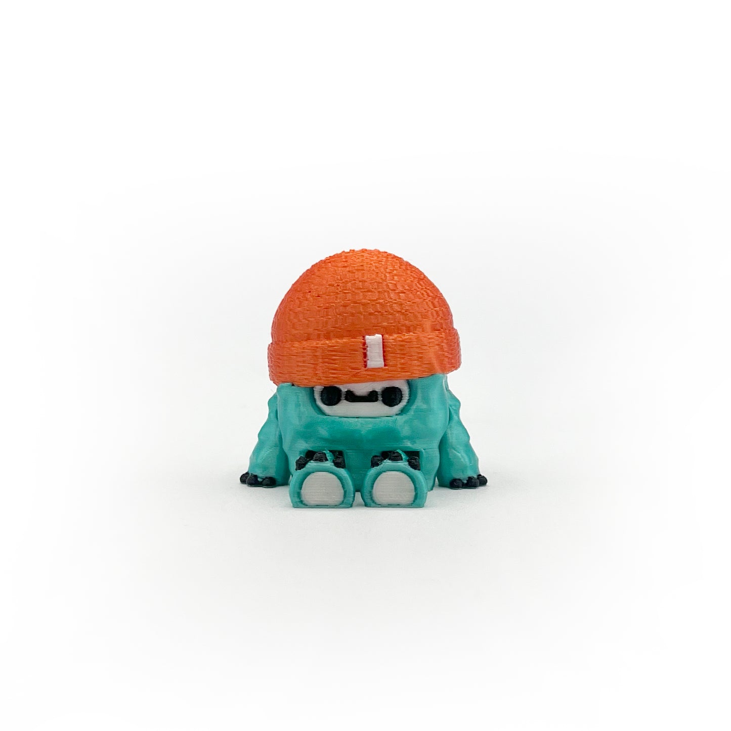 GIANT Flurryfoot & Bigfoot – Oversized 3D Printed Cryptid Figures | Large Cute Desk & Shelf Collectibles